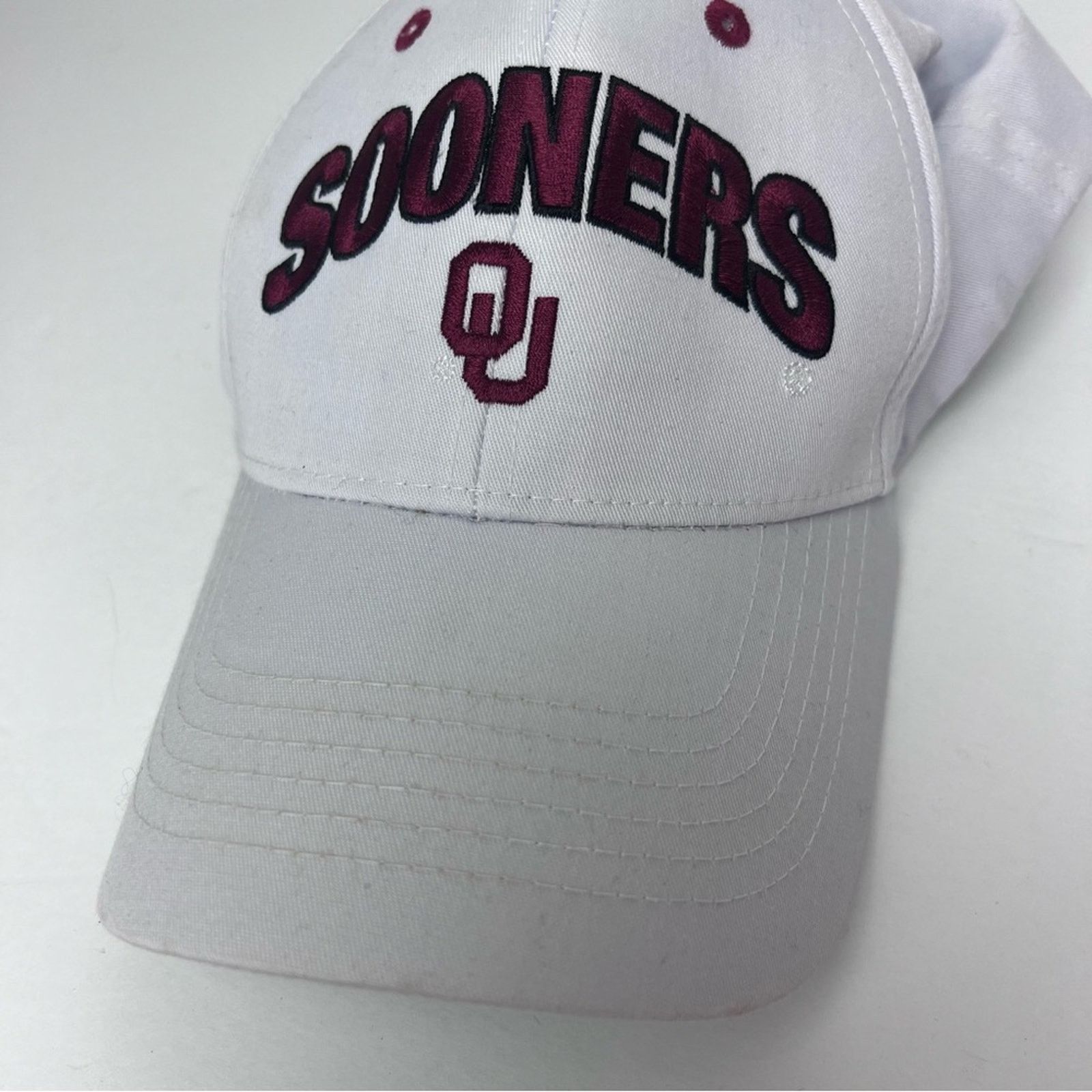 Other Sooners Oklahoma University White Baseball Cap Unisex OS Size ONE SIZE - 9 Thumbnail
