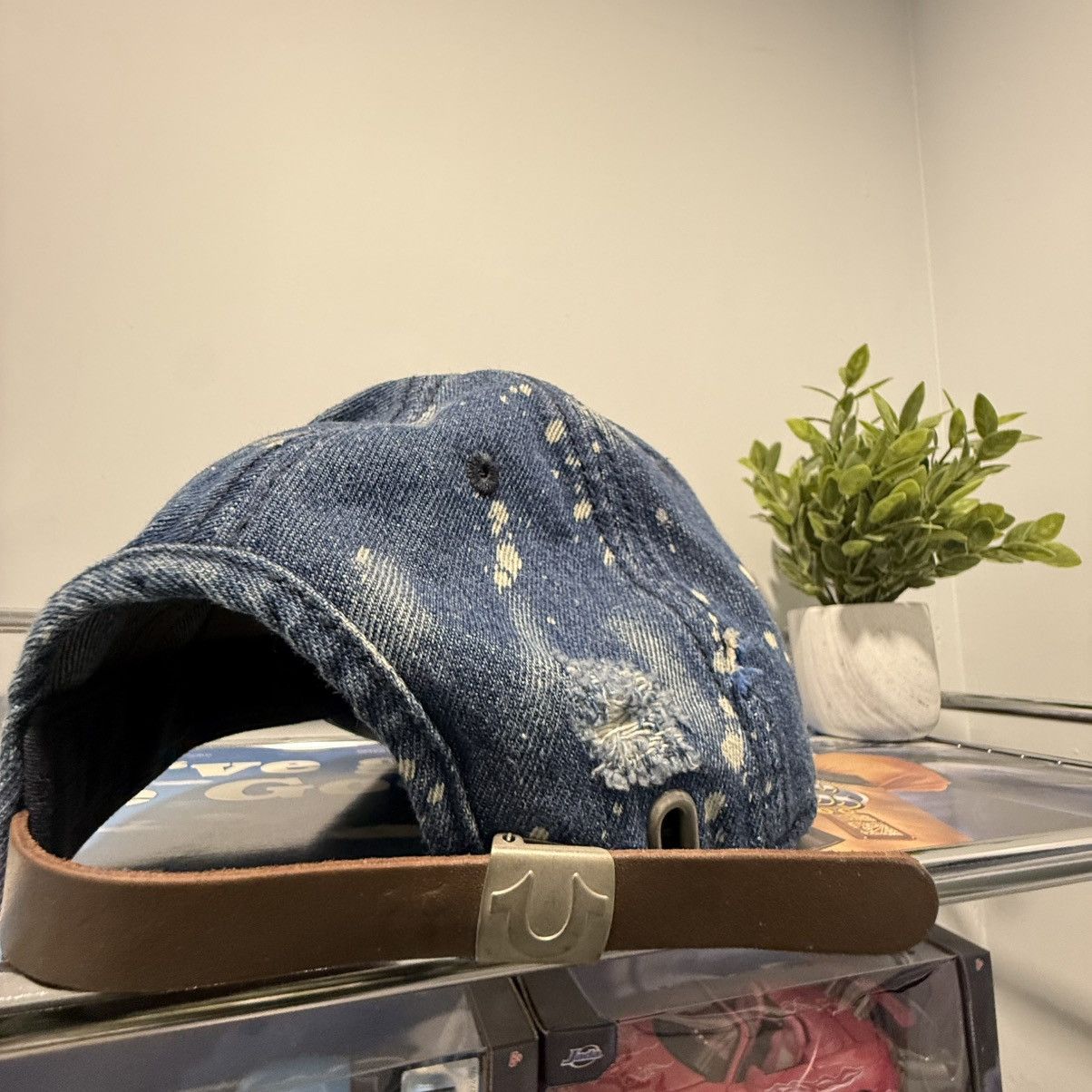 True Religion × Vintage True Religion Denim Strapback Size ONE SIZE - 4 Thumbnail
