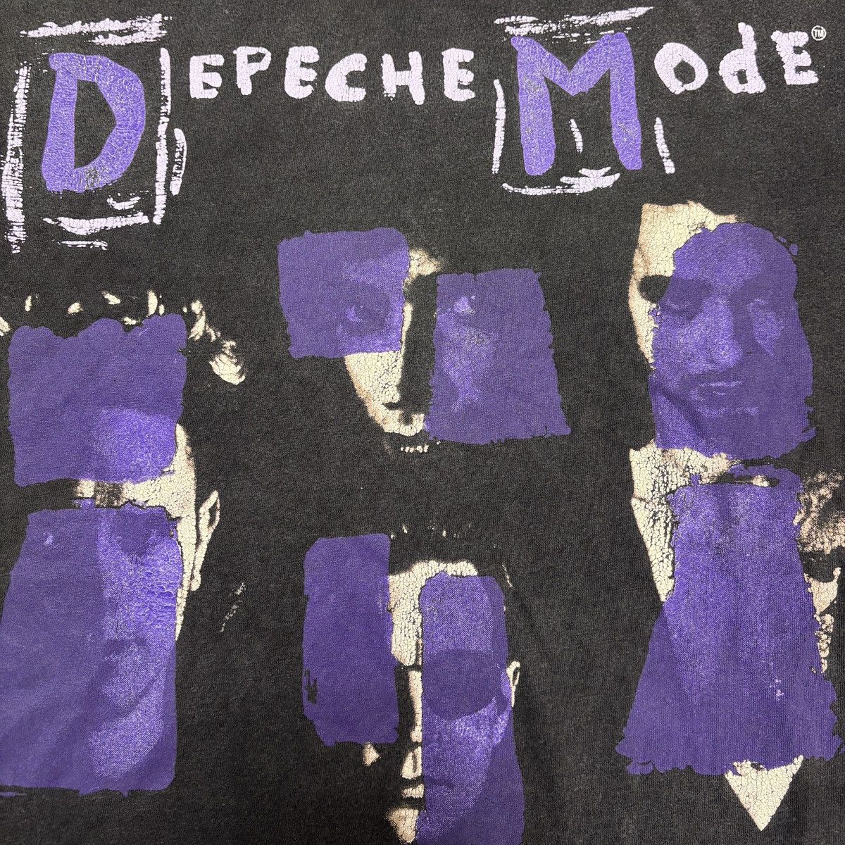 Band Tees Vintage Depeche Mode Shirt 90s Tour Single Stitch Band Tee Size US XL / EU 56 / 4 - 7 Thumbnail