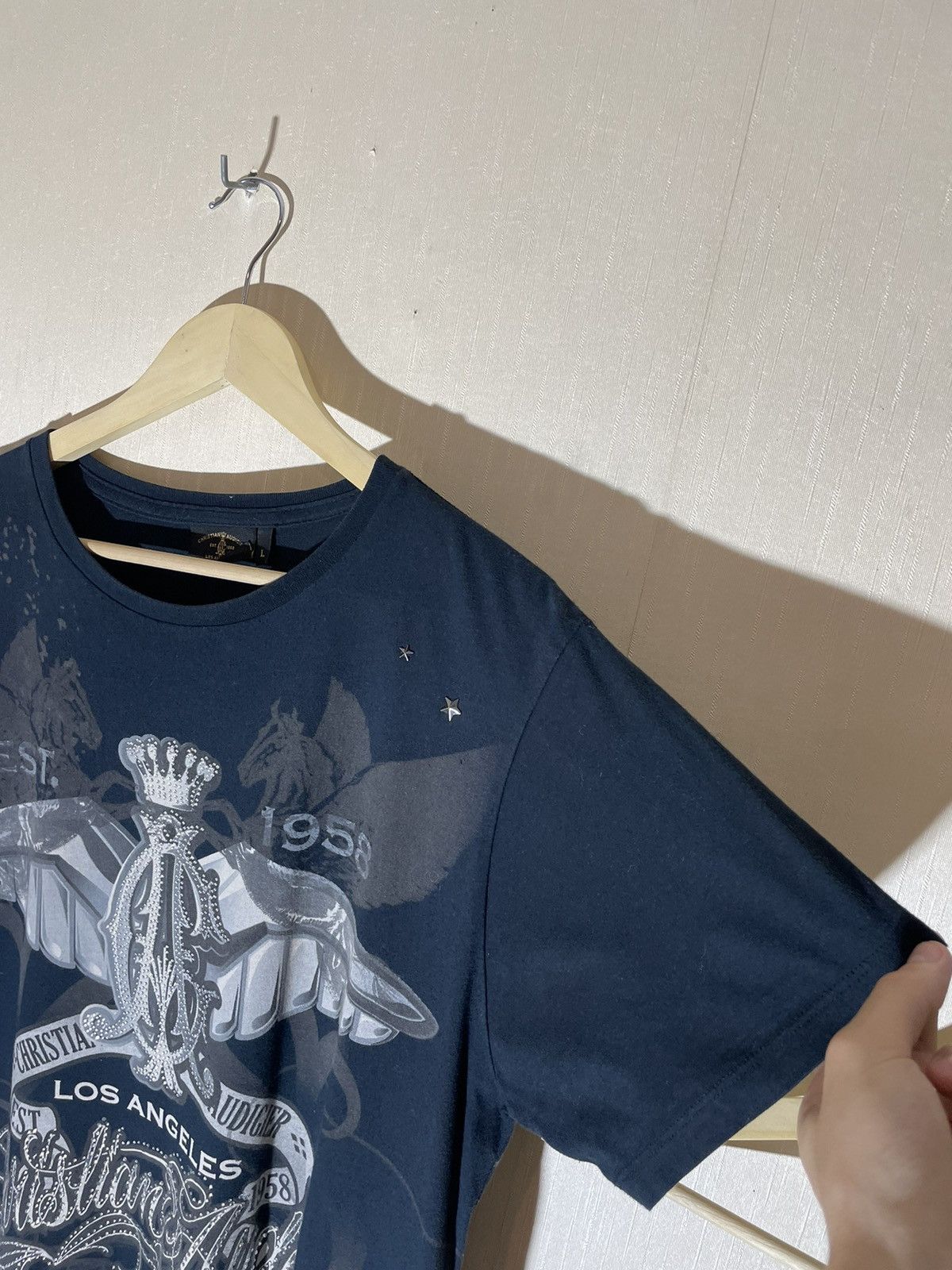 Ed Hardy × Vintage Christian Audigier vintage streetwear T shirt Size US L / EU 52-54 / 3 - 5 Thumbnail