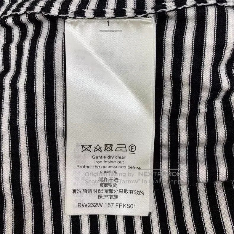 Louis Vuitton Louis Vuitton Black and white striped crewneck wool knit s Size L / US 10 / IT 46 - 8 Thumbnail