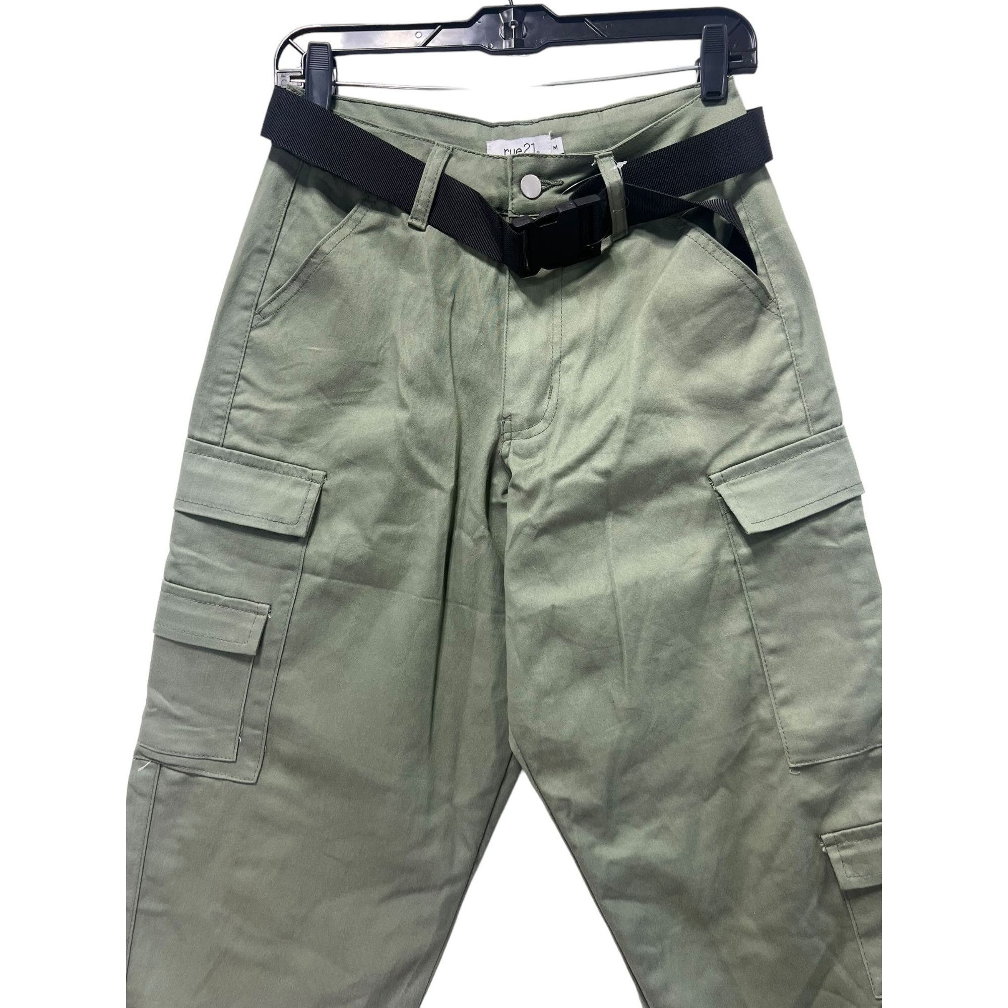 rue21 Rue 21 - Women's Cozy Cargo Jogger Pants With Multi Pockets Size 27" / US 4 / IT 40 - 10 Thumbnail