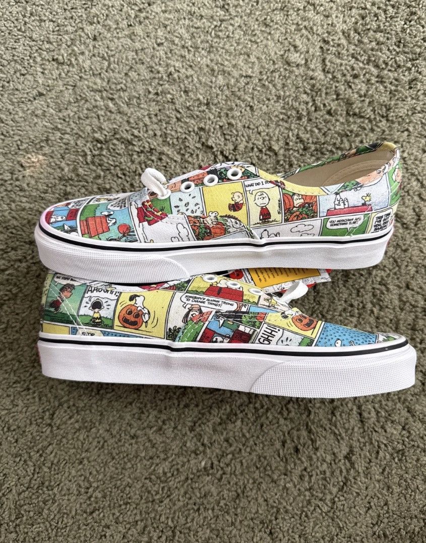 Peanuts × Vans Peanuts x Vans Authentic "Comics" Size US 6 / EU 39 - 1 Thumbnail