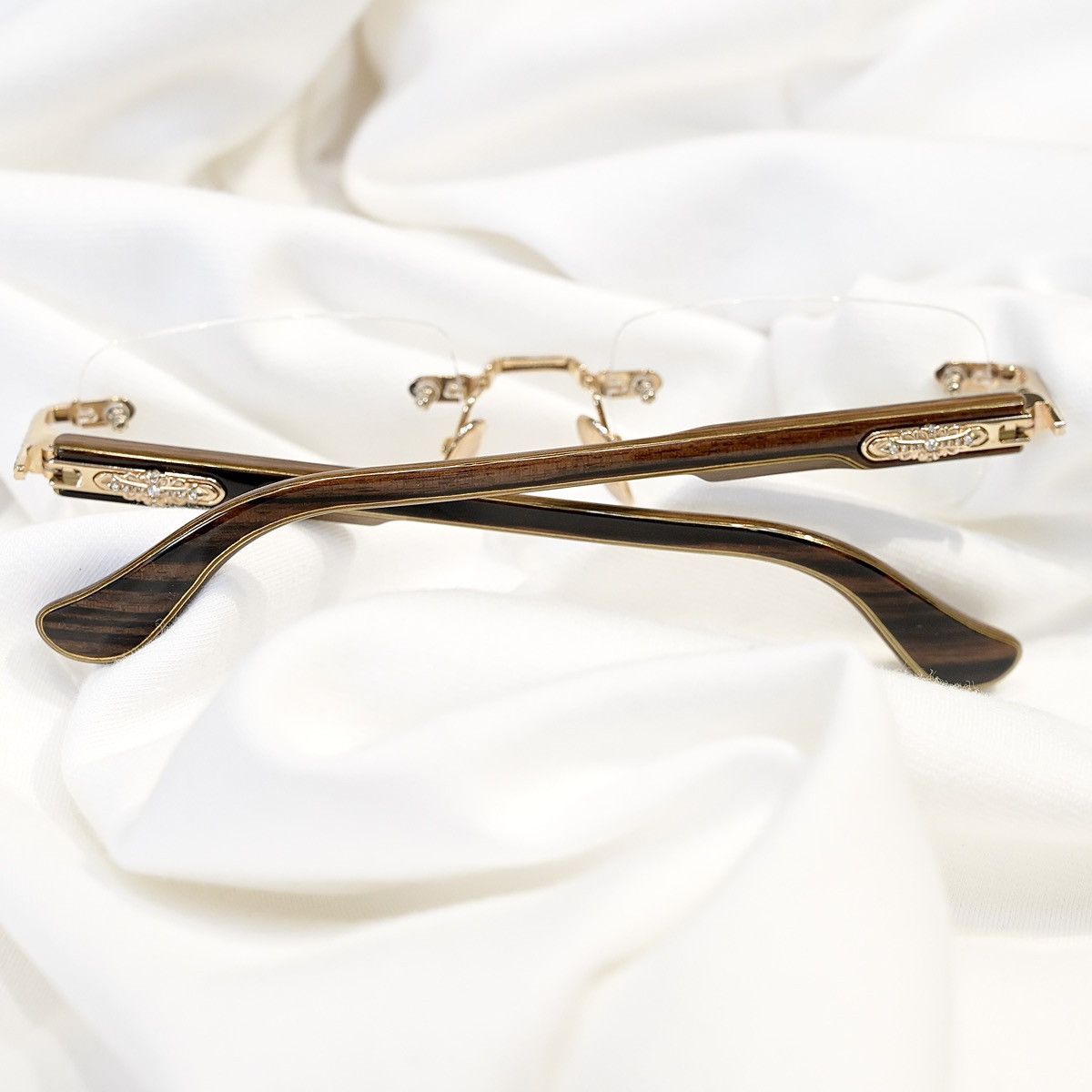 Chrome Hearts CHROME HEARTS DEEP I GP - WEWE - PIANO VARNISH 💎 GLASSES Size ONE SIZE - 3 Thumbnail