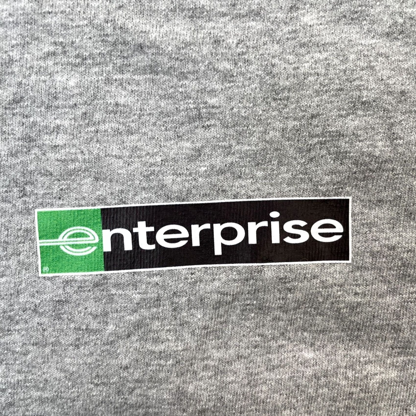 Gildan Gildan Enterprise Shirt Mens M Gray Heathered Cotton Logo City USA Shirt T-Shirt Mens Size US M / EU 48-50 / 2 - 4 Thumbnail