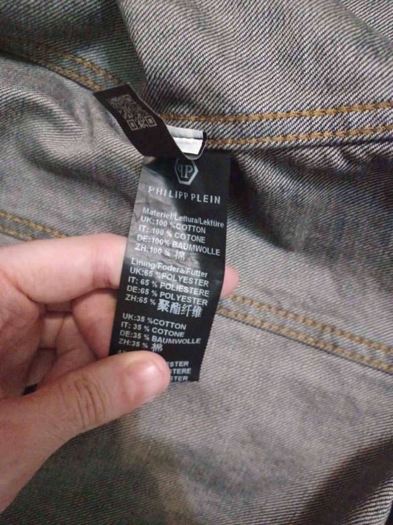 Philipp Plein Philipp Plein blue denim jacket Size US XL / EU 56 / 4 - 6 Thumbnail