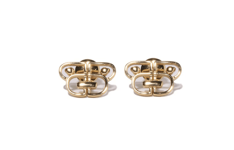 Bape Bape BAPY MINI LOGO EAR STUDS Earrings Size ONE SIZE - 1 Thumbnail