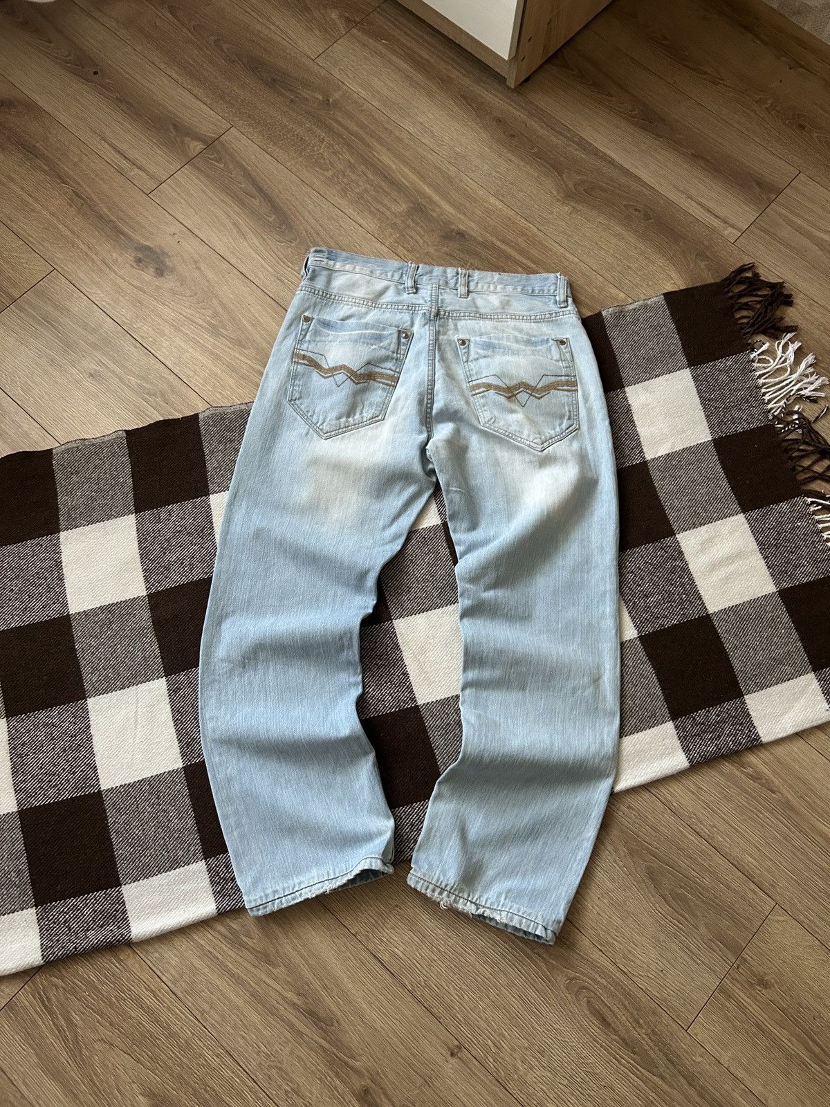 Diesel × Vintage Vintage Diesel washed denim distressed jeans mens y2k Size US 34 / EU 50 - 1 Thumbnail