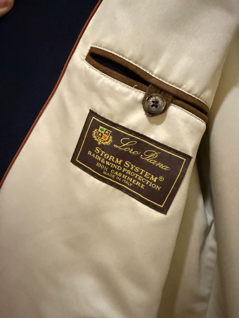 Loro Piana LORO PIANA Men's cashmere coat Size US XL / EU 56 / 4 - 3 Thumbnail
