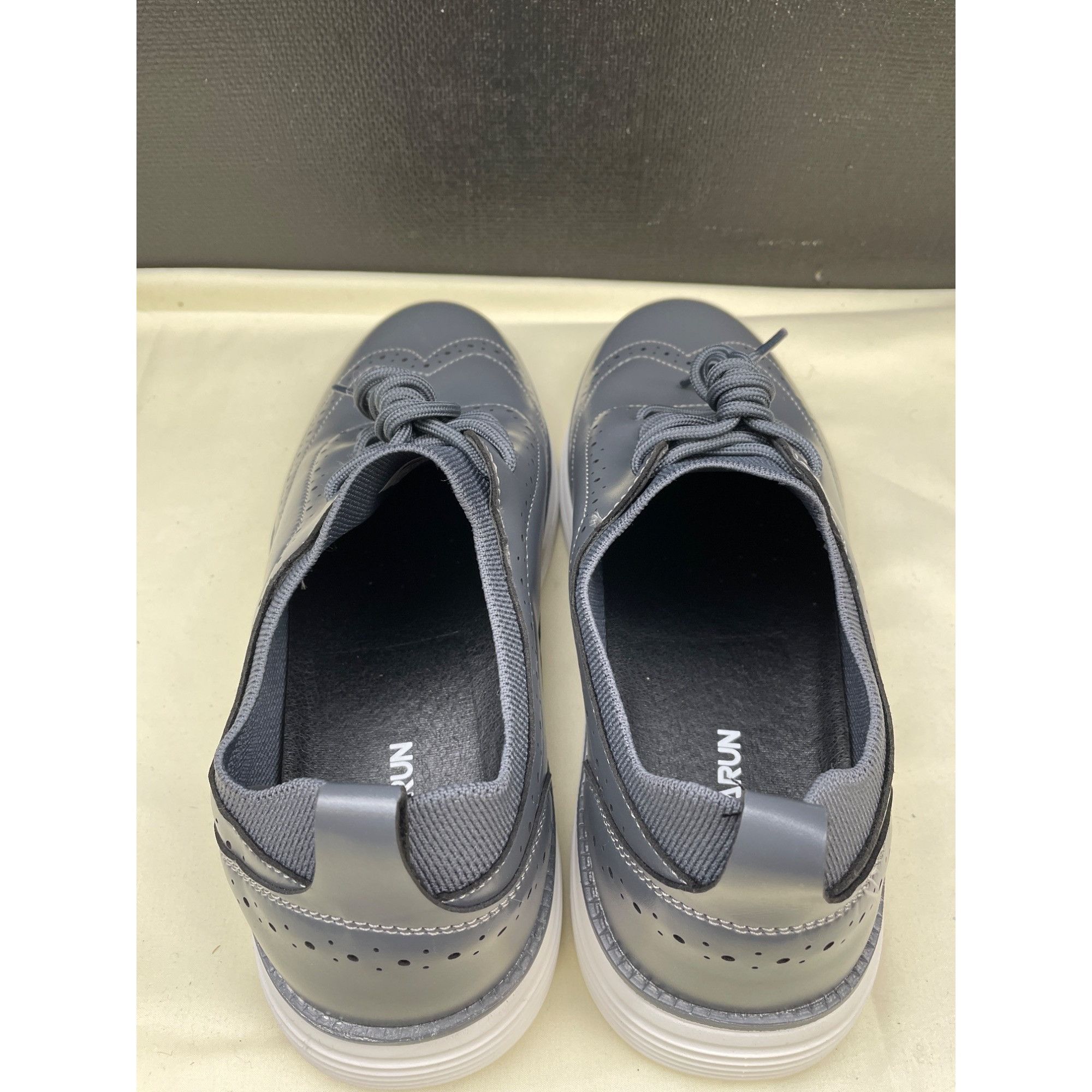 Other Gubarun Men's Gray WIng Tip Casual Loafers Slip on Shoes Siz Size US 10 / EU 43 - 5 Thumbnail