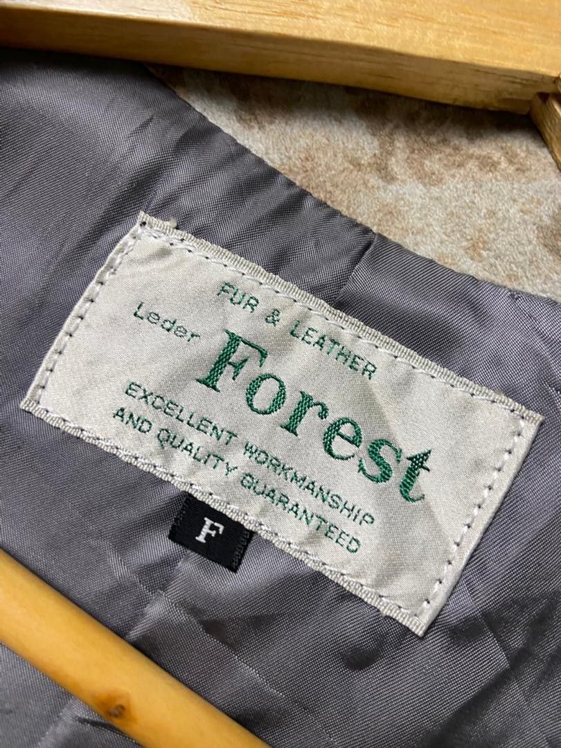 Japanese Brand Forest Brand Safari Printed Fur & Leather Vest (187) Size US XXS / EU 40 - 3 Thumbnail