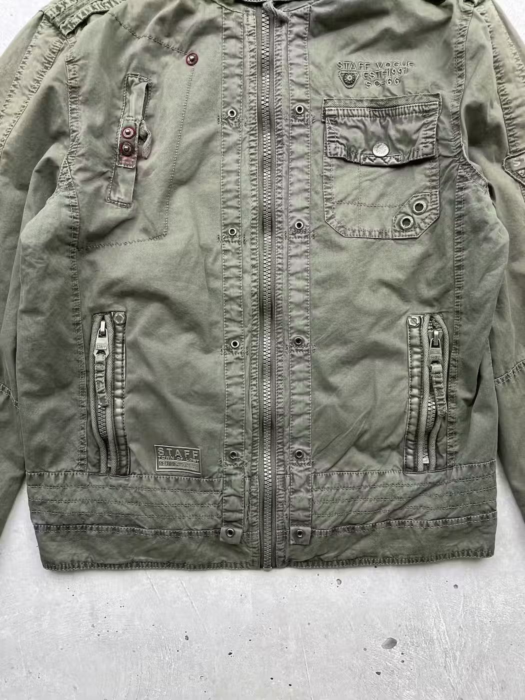 Japanese Brand × Vintage Vintage Multi Pocket Jacket Size US M / EU 48-50 / 2 - 3 Thumbnail