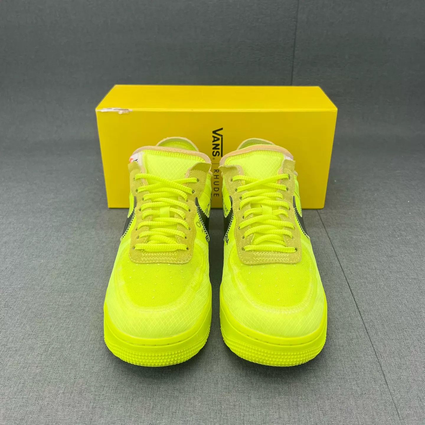 Nike AF1 Volt Green 44.5, like new, with box Size US 10.5 / EU 43-44 - 6 Thumbnail