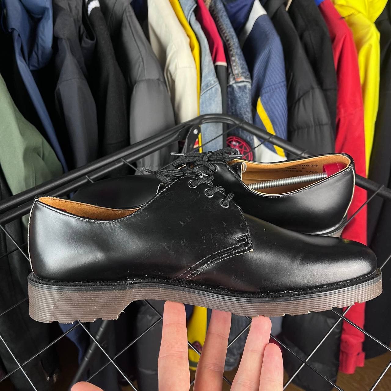 Dr. Martens RARE Dr Martens Royal Mail One In A Million Leather Shoes Size US 10 / EU 43 - 10 Thumbnail