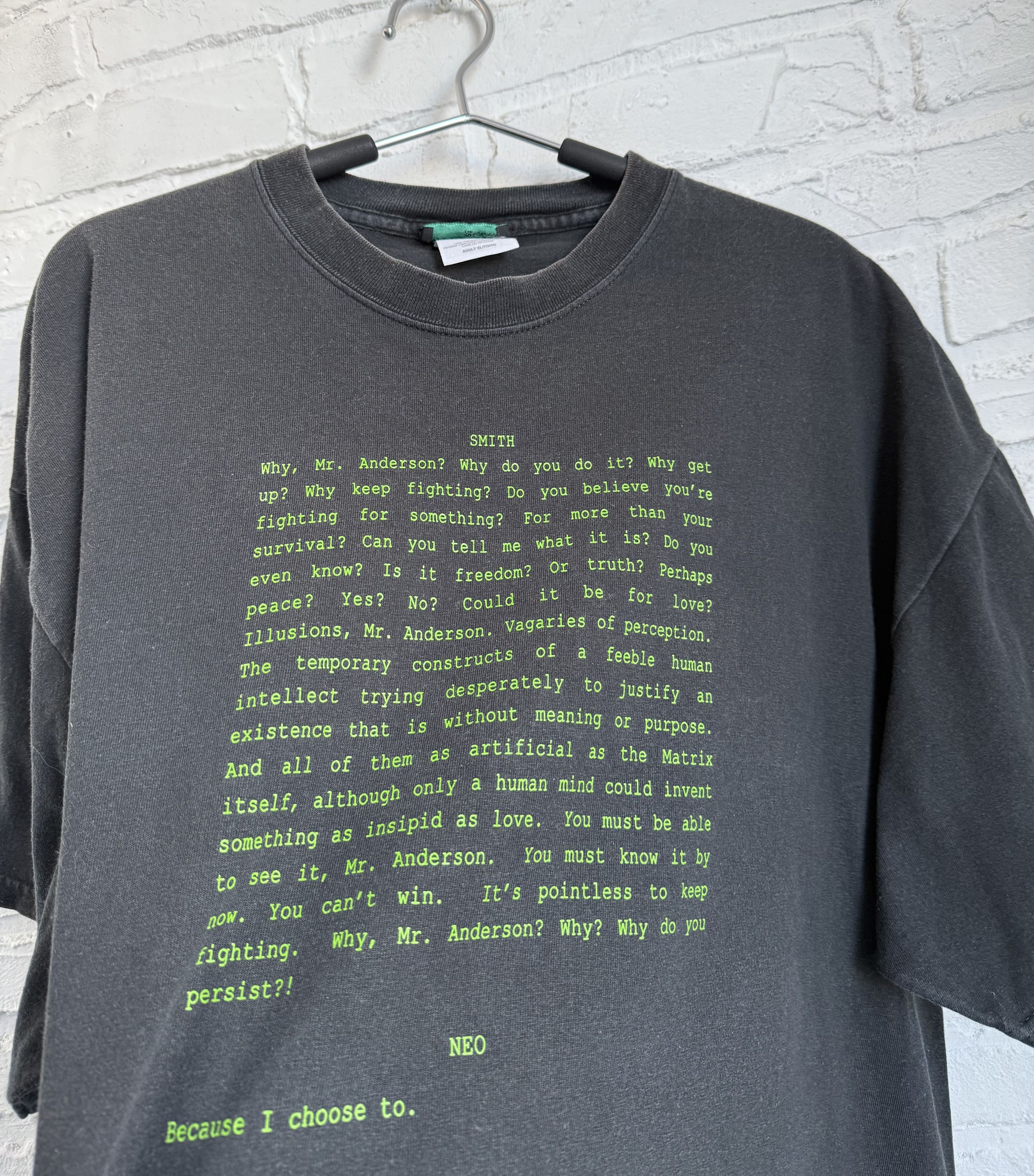 Vintage Vintage 2003 The Matrix revolutions movie promo t-shirt Size US XL / EU 56 / 4 - 2 Thumbnail