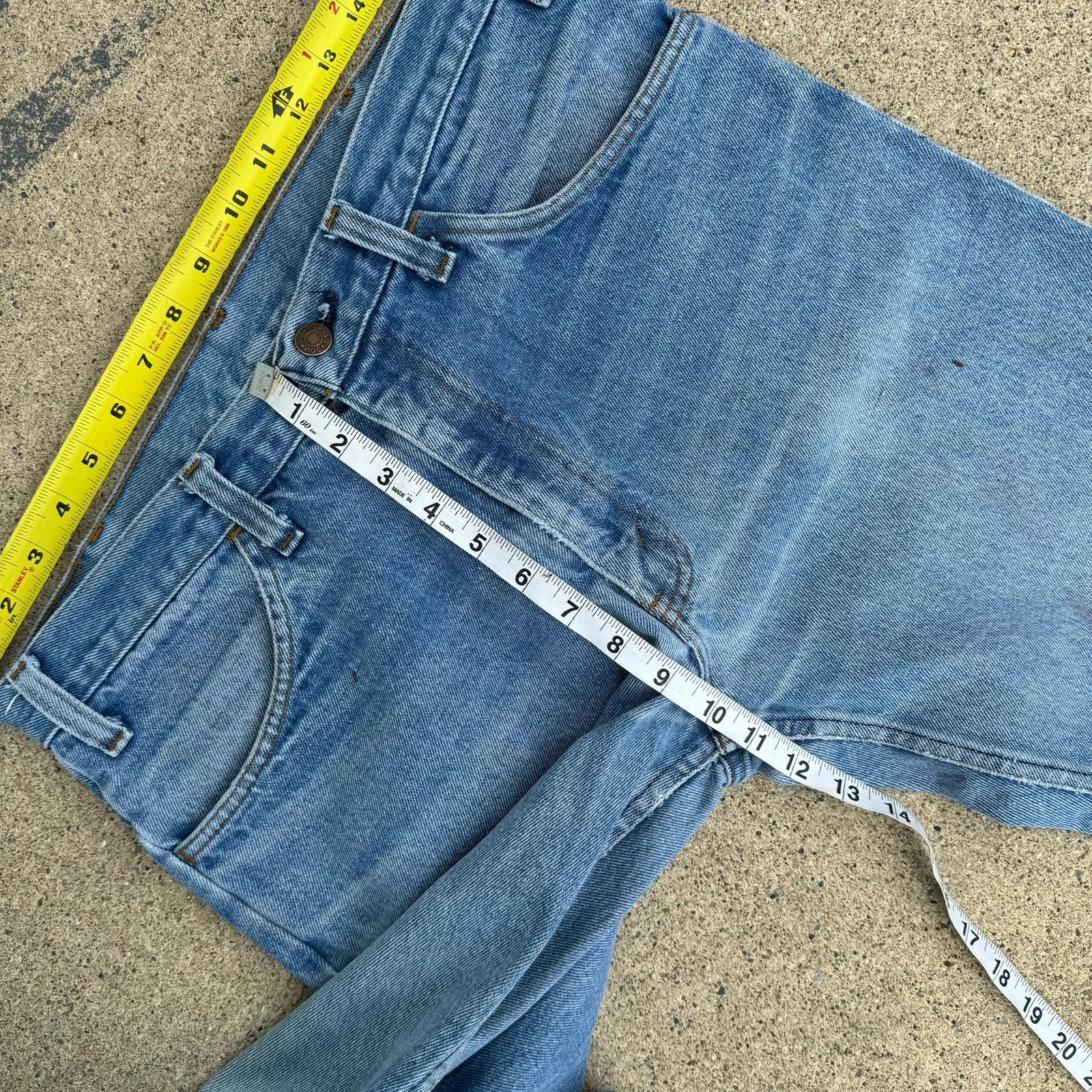 Vintage Vintage JCPenney Plain Pockets Distressed Jeans Size US 32 / EU 48 - 7 Thumbnail