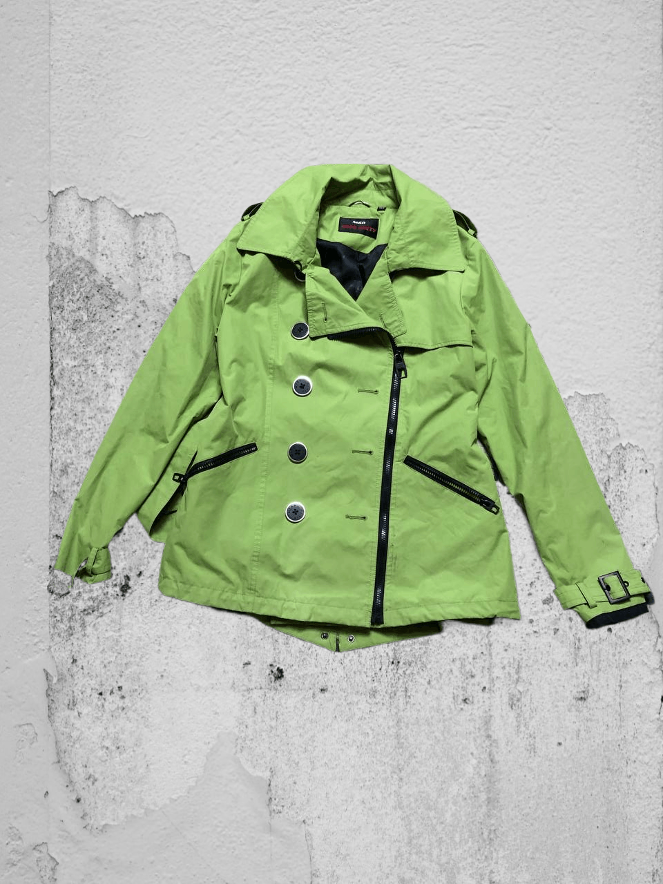 Y2K vintage jacket green luxury Miss Sixty Streetwear