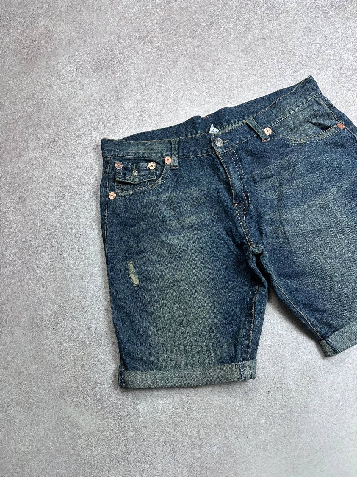 True Religion Vintage NWT True Religion Japanese Embroidery Shorts 32 Size US 32 / EU 48 - 7 Thumbnail