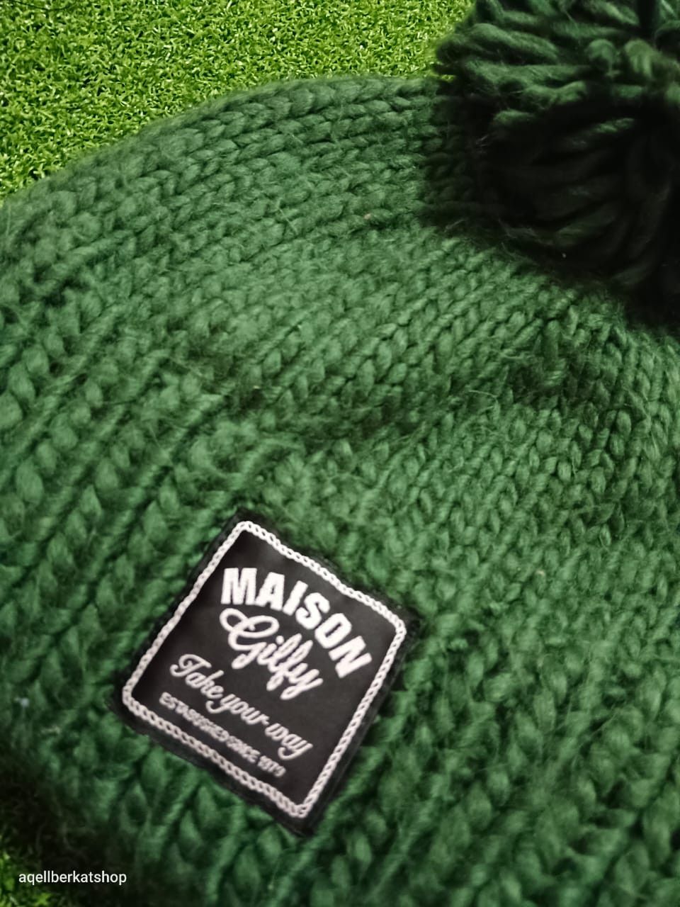 Japanese Brand MAISON GILFY Snowcap Beanie Size ONE SIZE - 3 Thumbnail