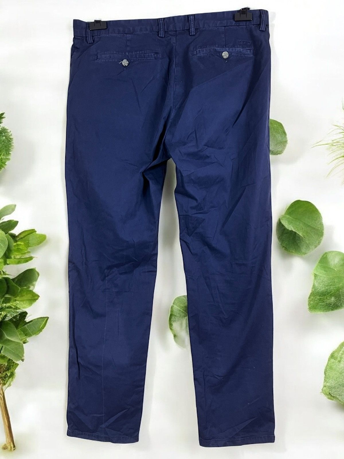 Gant GANT Navy Chino Trousers size W34 L34 Size US 34 / EU 50 - 3 Thumbnail