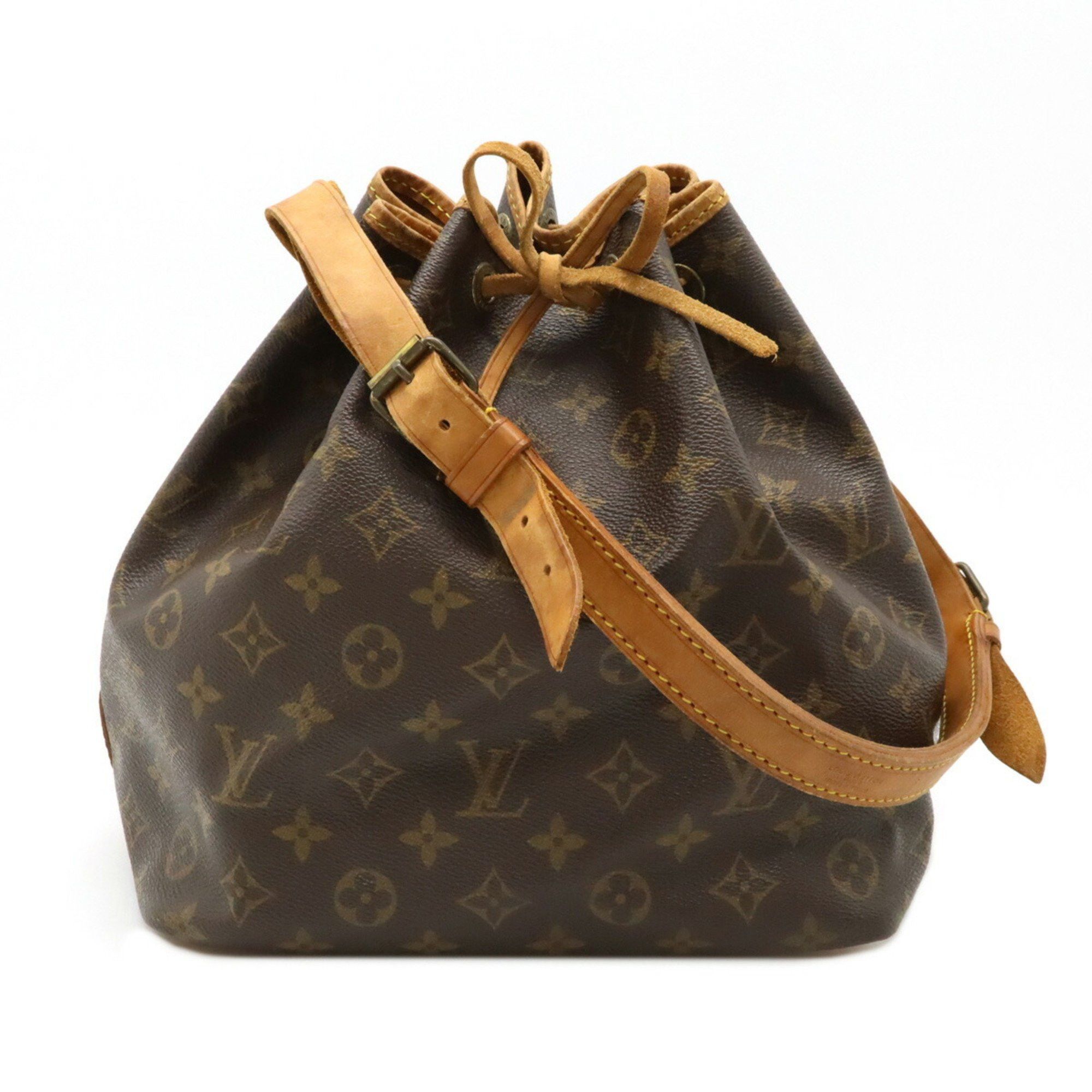 Louis Vuitton Monogram Petit Noe Shoulder Bag Model M42226 in Brown, Women's