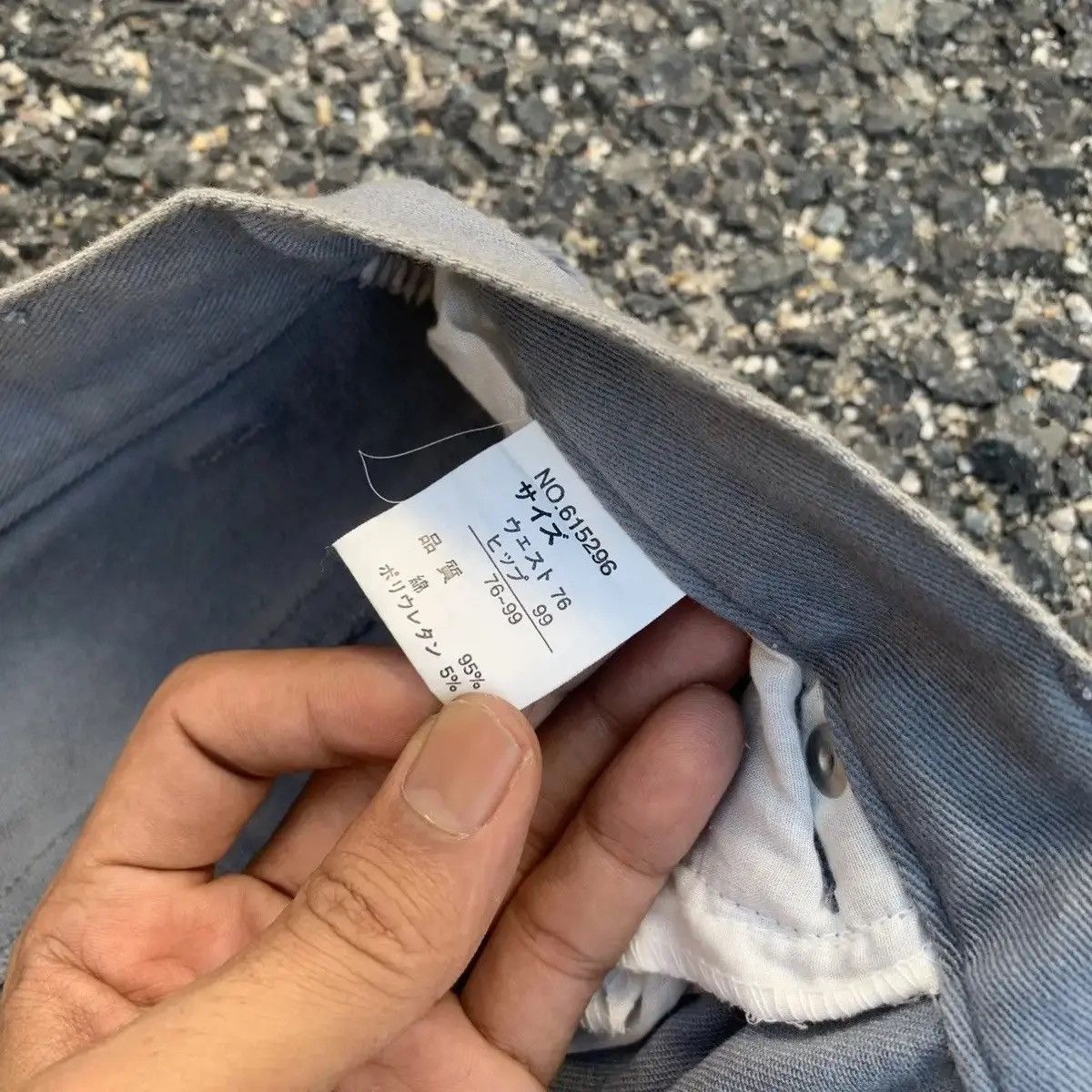 Japanese Brand × StraightFaded Japanese Vintage 5-Pocket Jeans Faded Trousers Pants Size US 29 - 6 Thumbnail