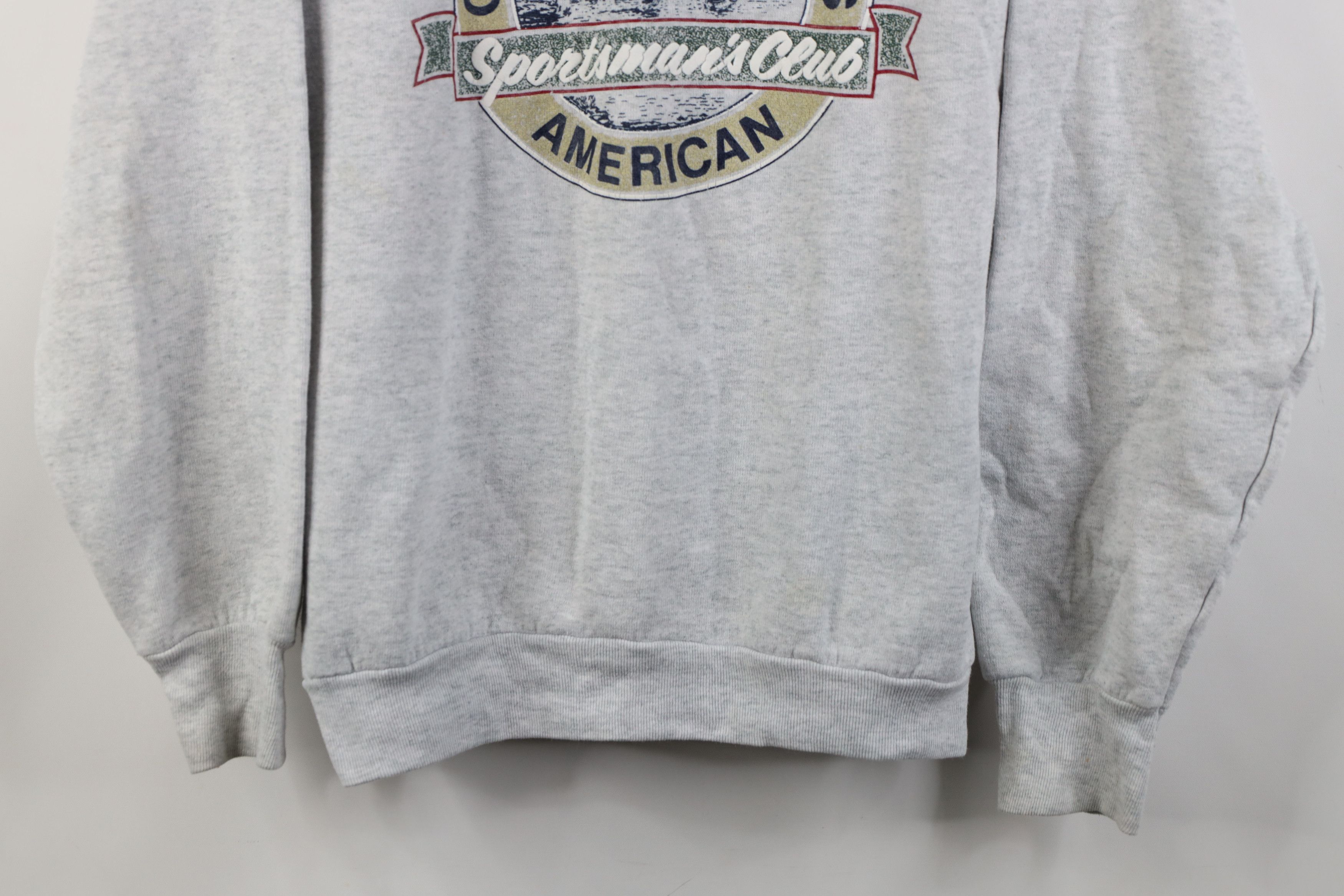 Vintage Vintage 90s Streetwear Nature Sportsmans Club Sweatshirt USA Size L / US 10 / IT 46 - 3 Thumbnail