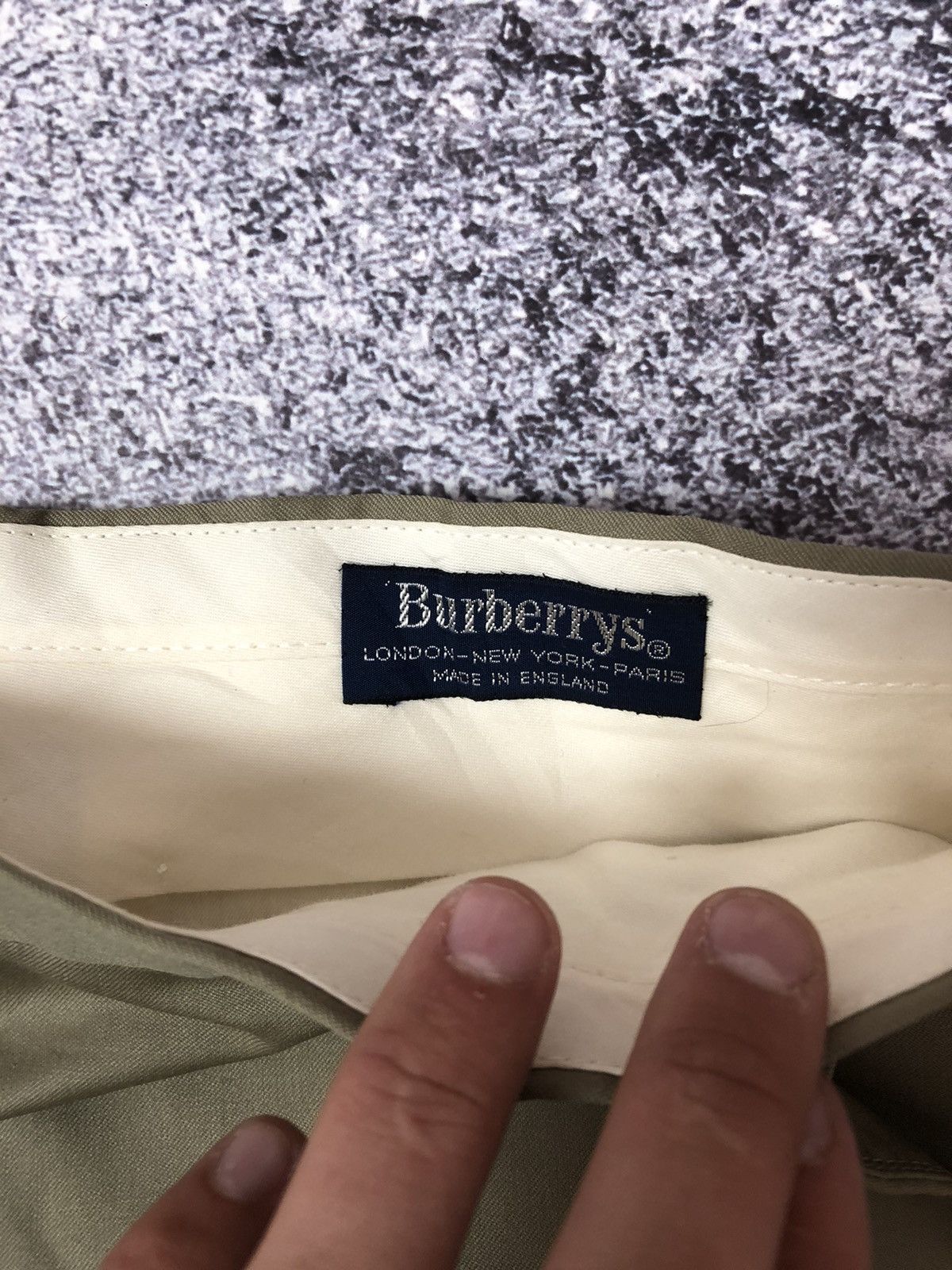 Burberry × Vintage Men’s casual pants Burberrys luxury y2k Size US 36 / EU 52 - 6 Thumbnail