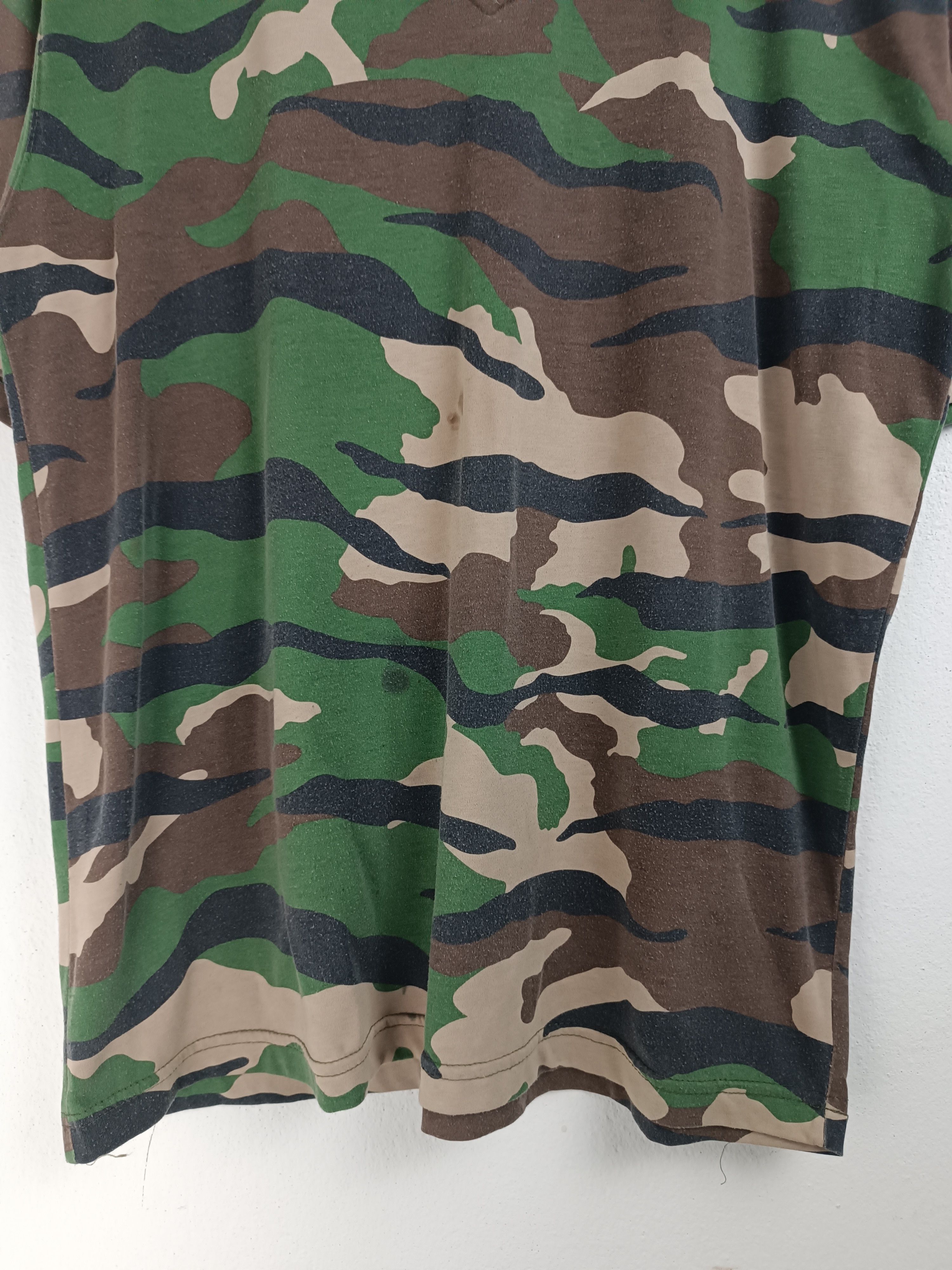 Other VINTAGE ARMY CAMOUFLAGE ASIA TROPICAL CAMO RARE TEE Size US M / EU 48-50 / 2 - 8 Thumbnail