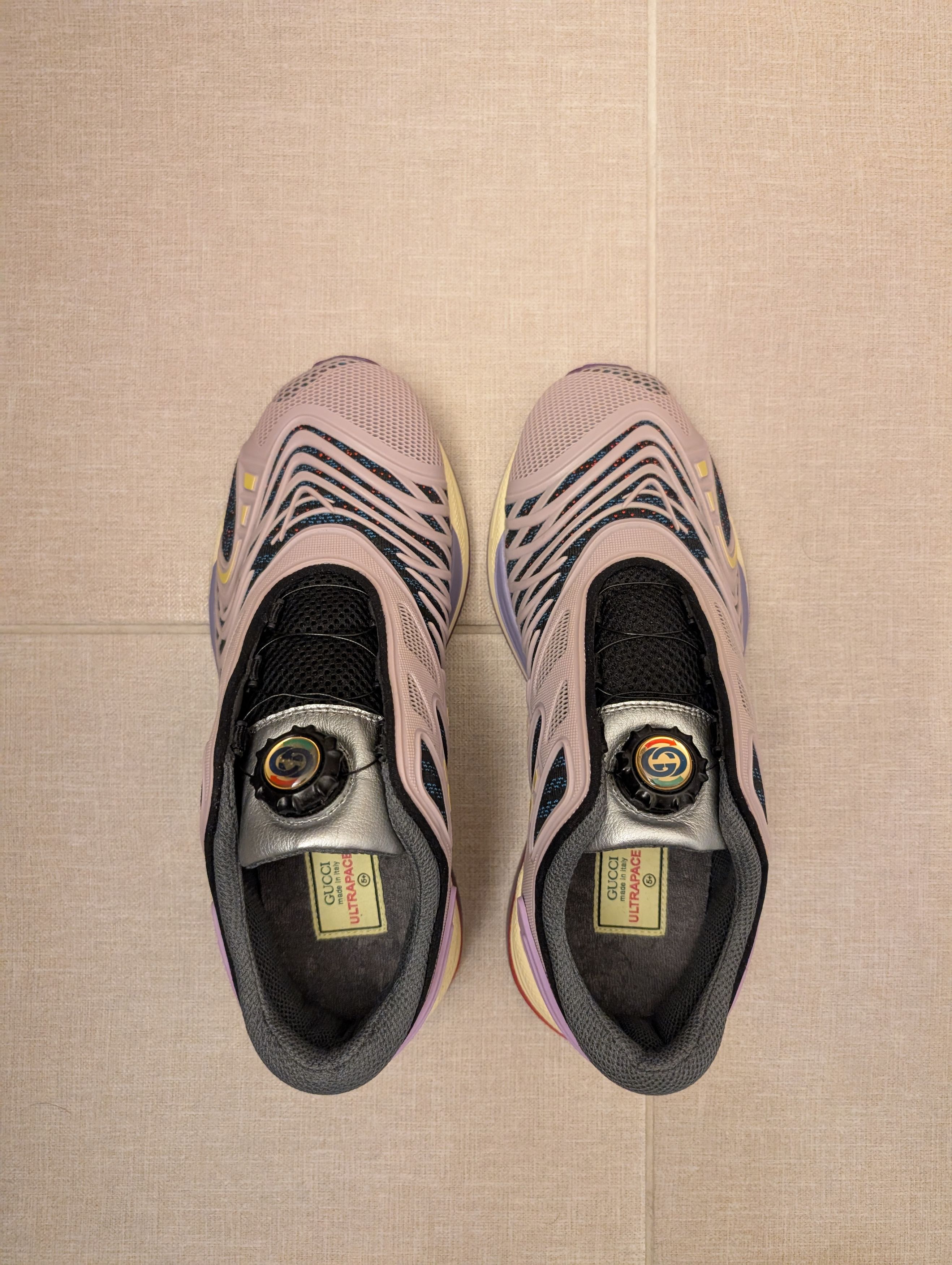 Gucci NEW Gucci Ultrapace R 'Lilac' - Men's 5+ Size US 7 / EU 40 - 3 Thumbnail