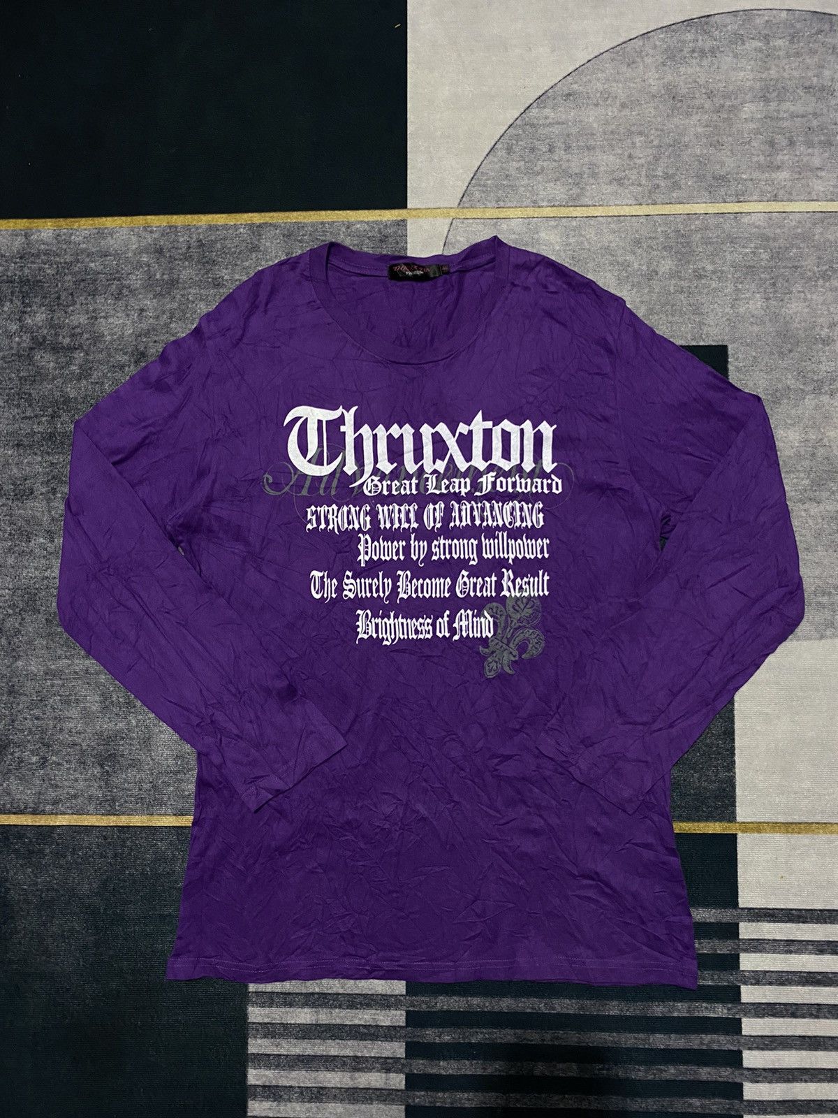 If Six Was Nine THRUXTON PUNKS STYLE LONG SLEEVE Size US L / EU 52-54 / 3 - 1 Thumbnail