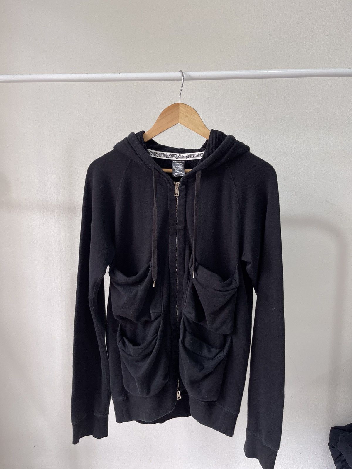 Number (N)ine SS05 Number(N)ine ‘NightCrawler’ zipper Hoodie Size US M / EU 48-50 / 2 - 2 Thumbnail