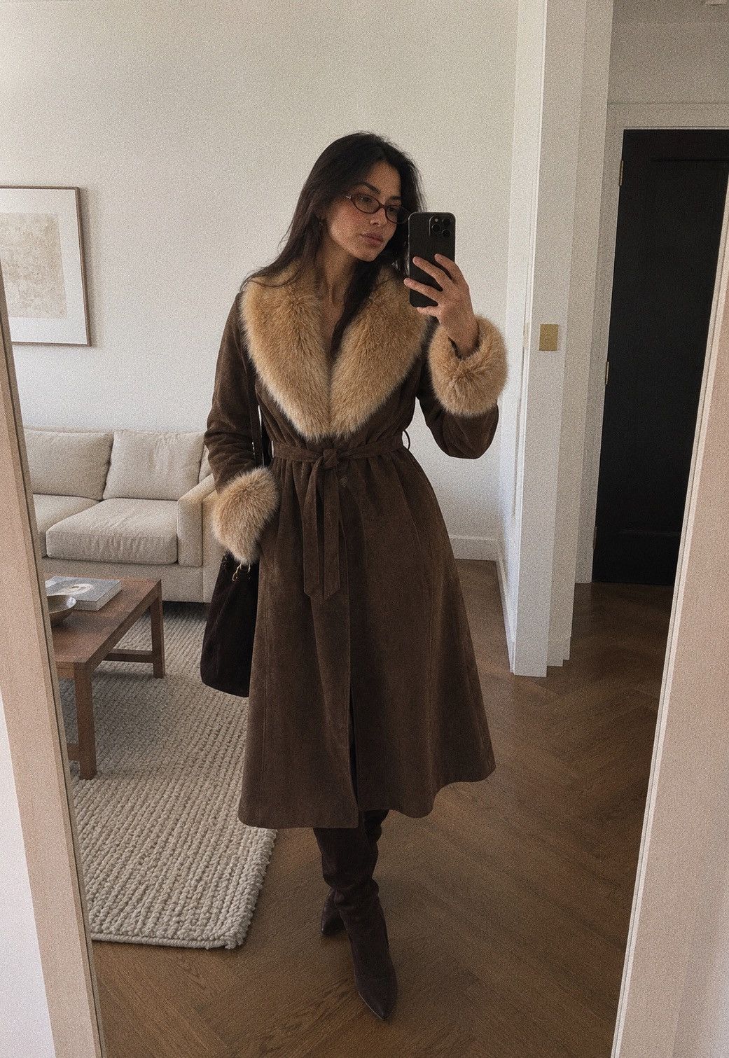 Other Real fur and suede fairy grunge penny lane coat jacket Size XS / US 0-2 / IT 36-38 - 7 Thumbnail
