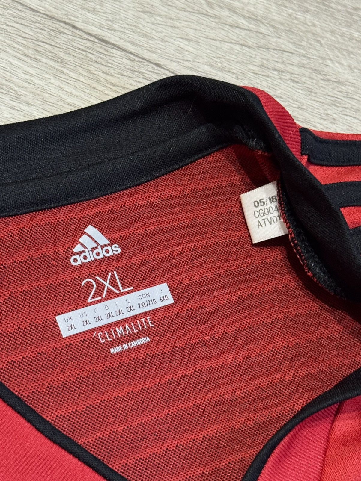 Adidas 🔷Limited Adidas Manchester United Cantona #7 Soccer jersey🔷 Size US XXL / EU 58 / 5 - 4 Thumbnail