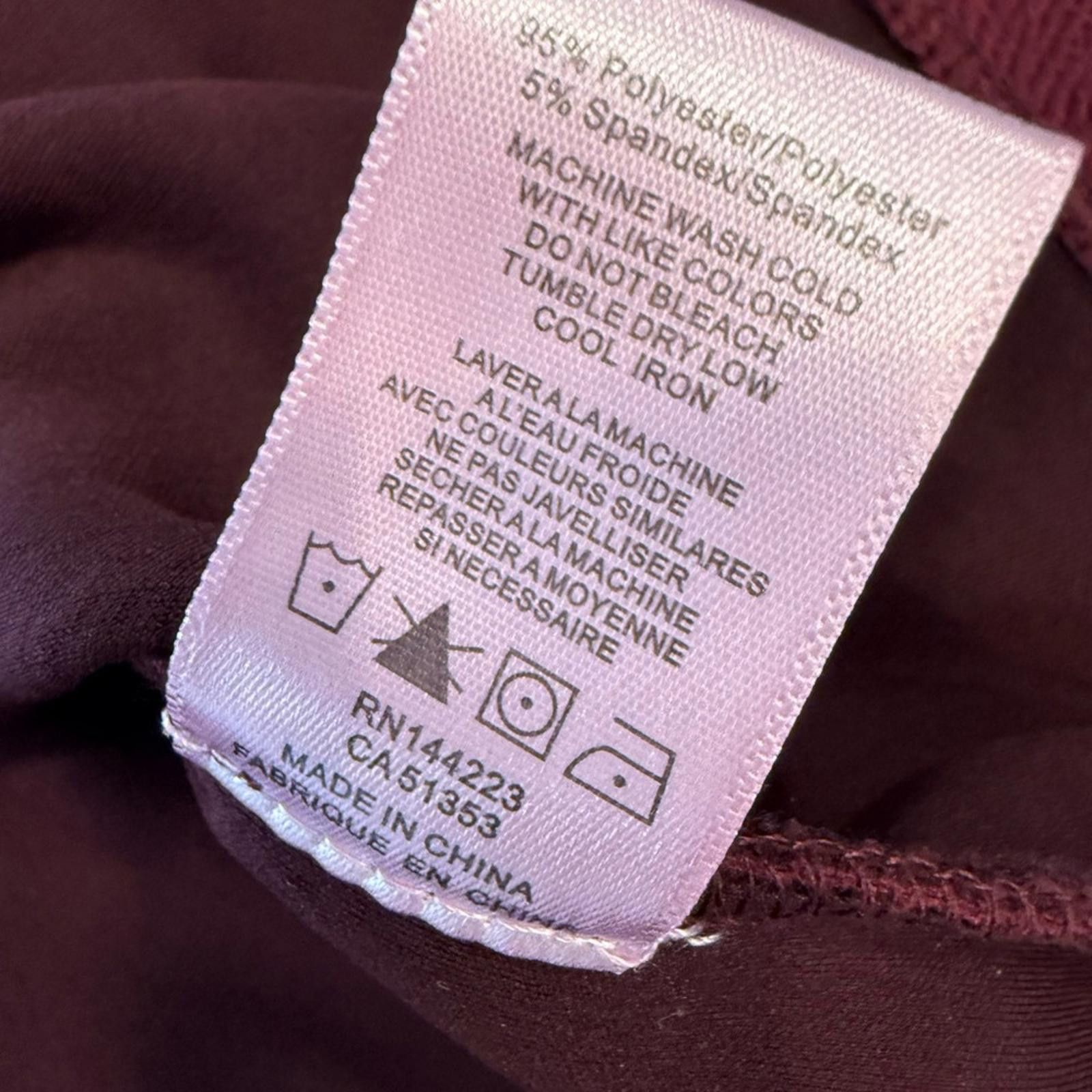 Other Bishop & Young burgundy textured midi shift dress SZ SM Size S / US 4 / IT 40 - 7 Thumbnail