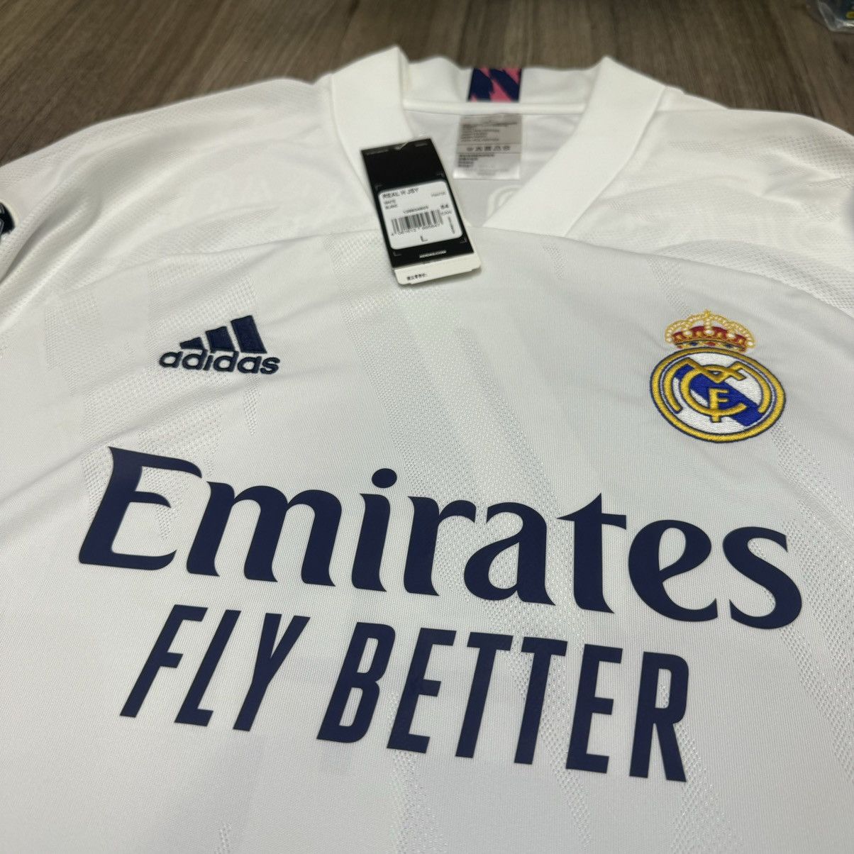 Adidas Ream Madrid 20/21 C/L home shirt #4 Sergio Ramos (bnwt) Size US L / EU 52-54 / 3 - 3 Thumbnail