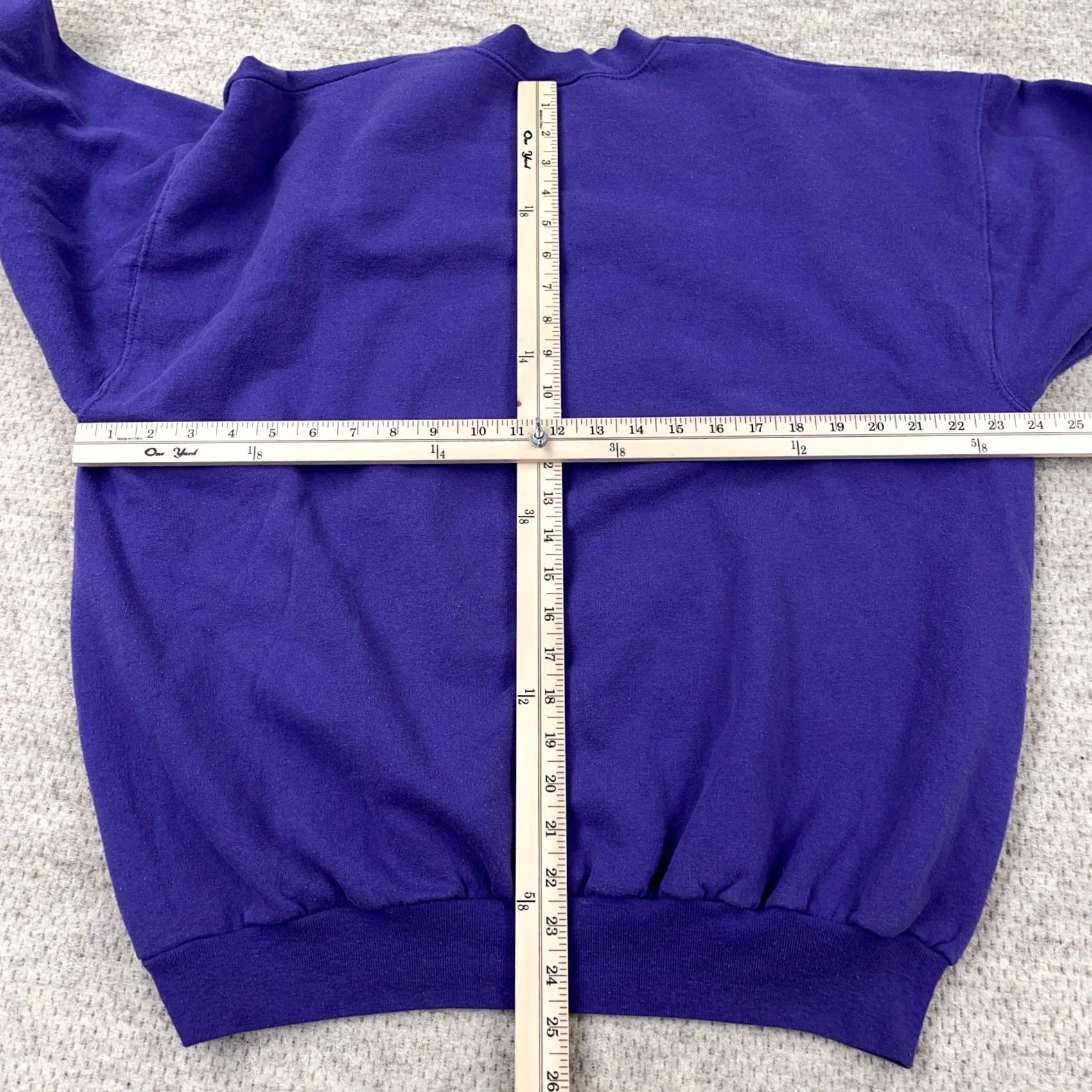 Disney VINTAGE Disney Shirt Womens XL Purple Sweatshirt Women Tinker Bell Crewneck Sweater Y2K Adult Size XL / US 12-14 / IT 48-50 - 5 Thumbnail