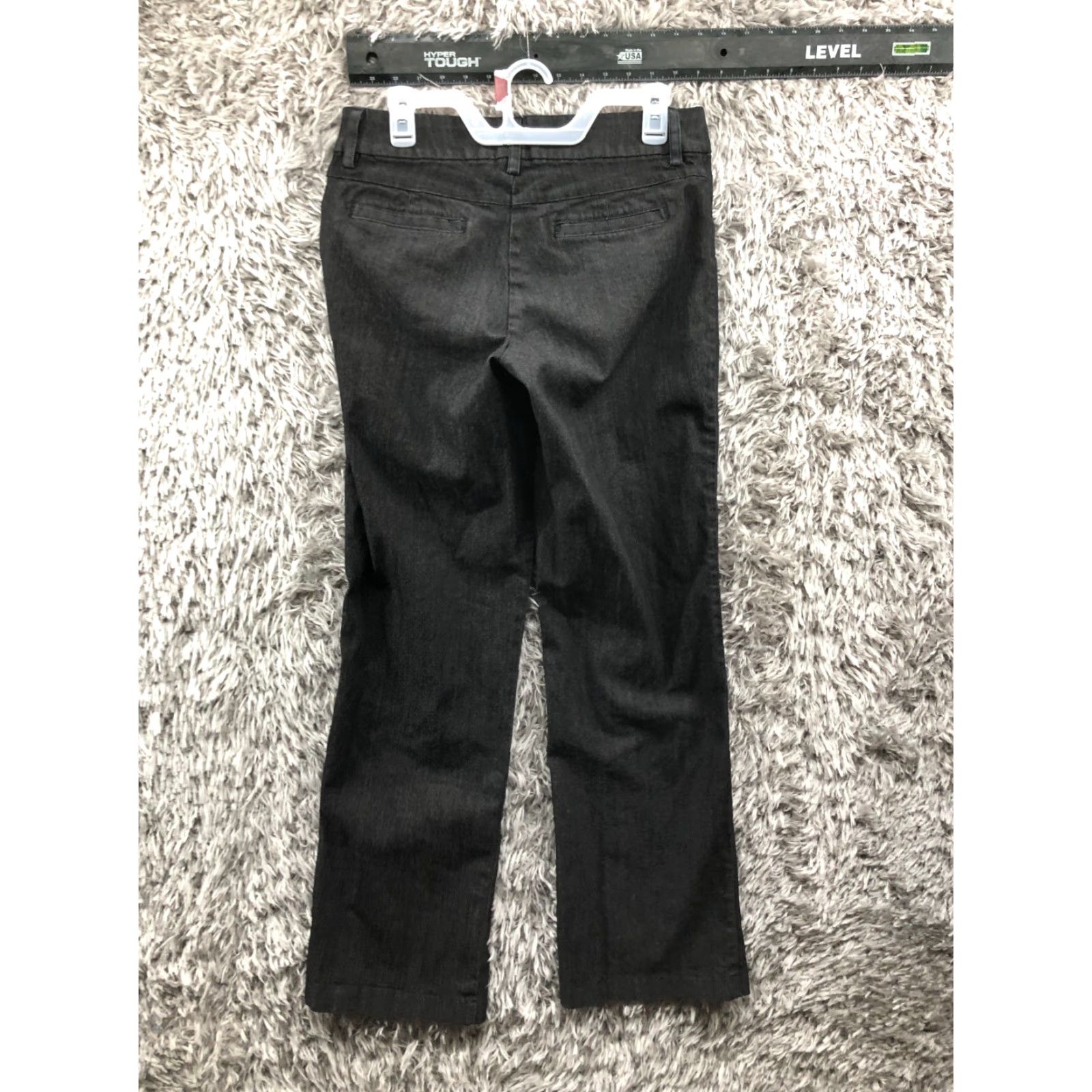 Lee Lee Modern Series Curvy Jeans Size 10 Womens Mid Rise Dark Wash Black Denim Jeans Size 32" / US 10 / IT 46 - 6 Thumbnail