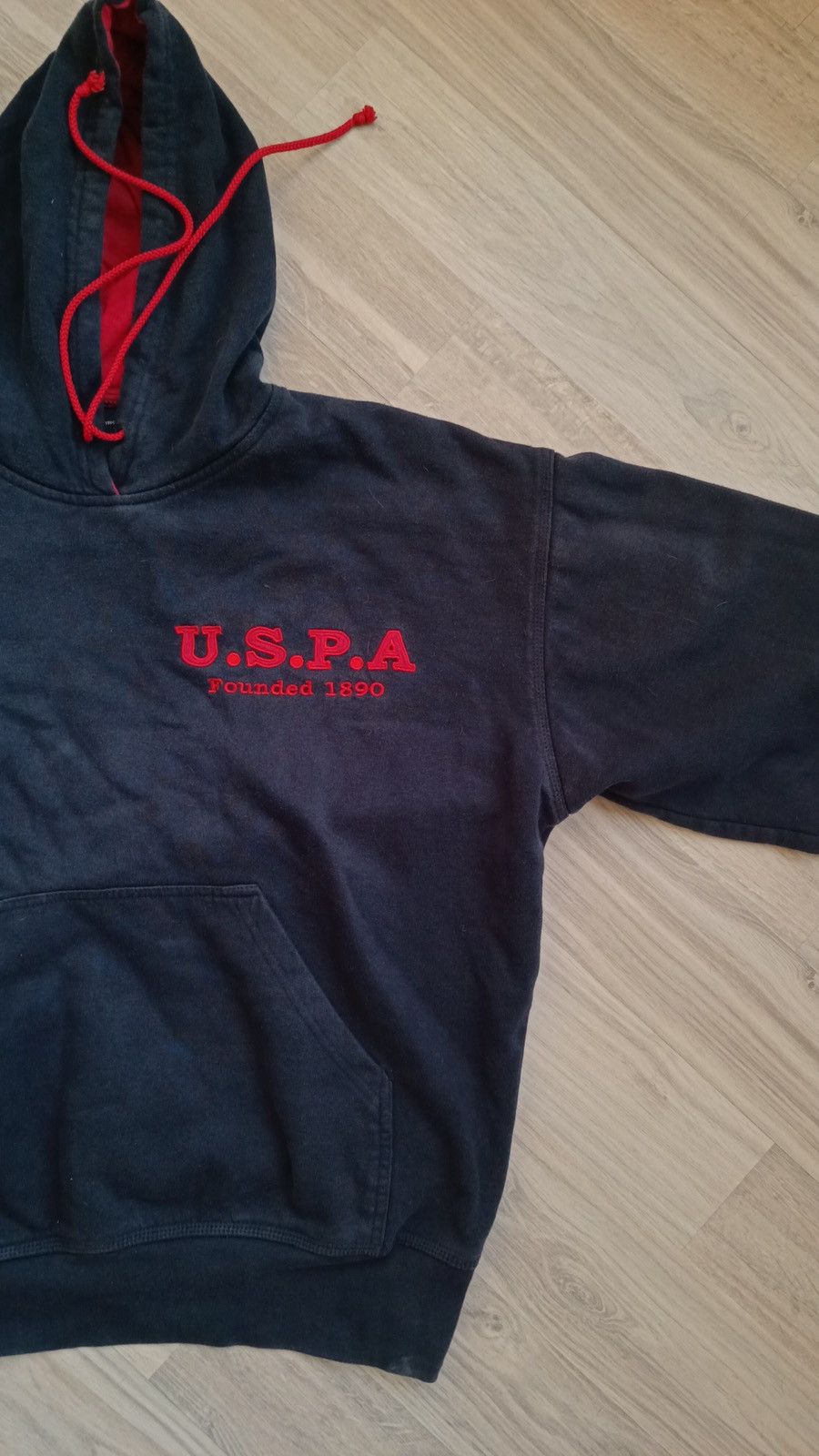 Japanese Brand × Vintage USPA Y2K vintage Oversized Hoodie Size US M / EU 48-50 / 2 - 4 Thumbnail
