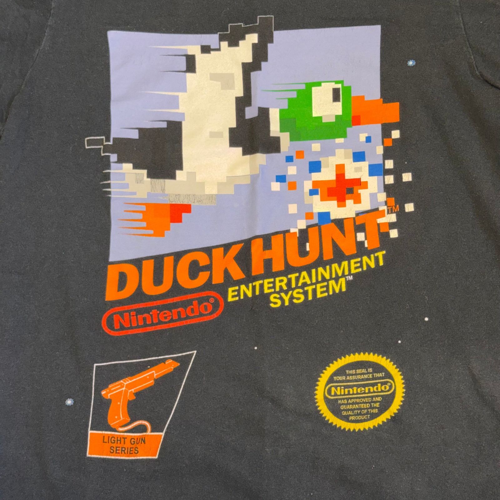 Nintendo Duck Hunt Nintendo NES Tee Retro Video Game Shirt Mens S Size US S / EU 44-46 / 1 - 2 Thumbnail