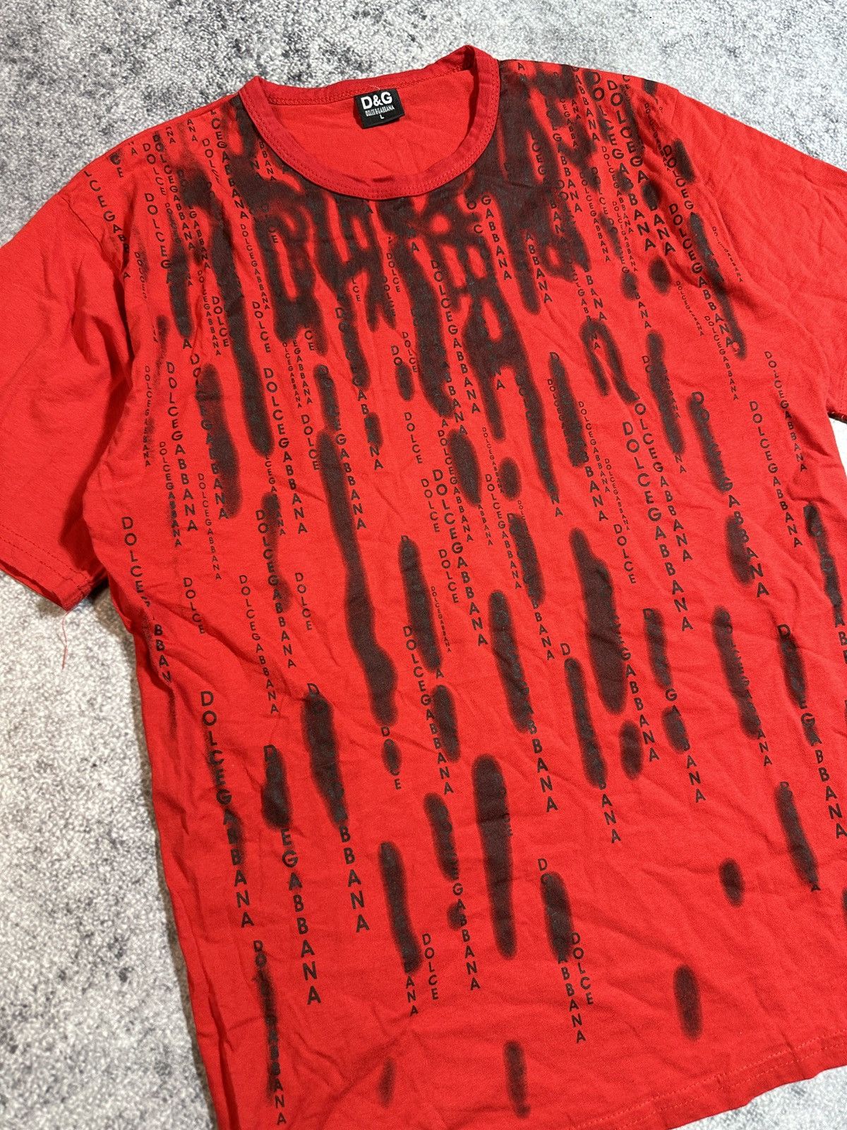 Vintage Y2K Vintage Dolce&Gabbana logo t-shirt Alt Style Opium USA L Size US L / EU 52-54 / 3 - 2 Thumbnail