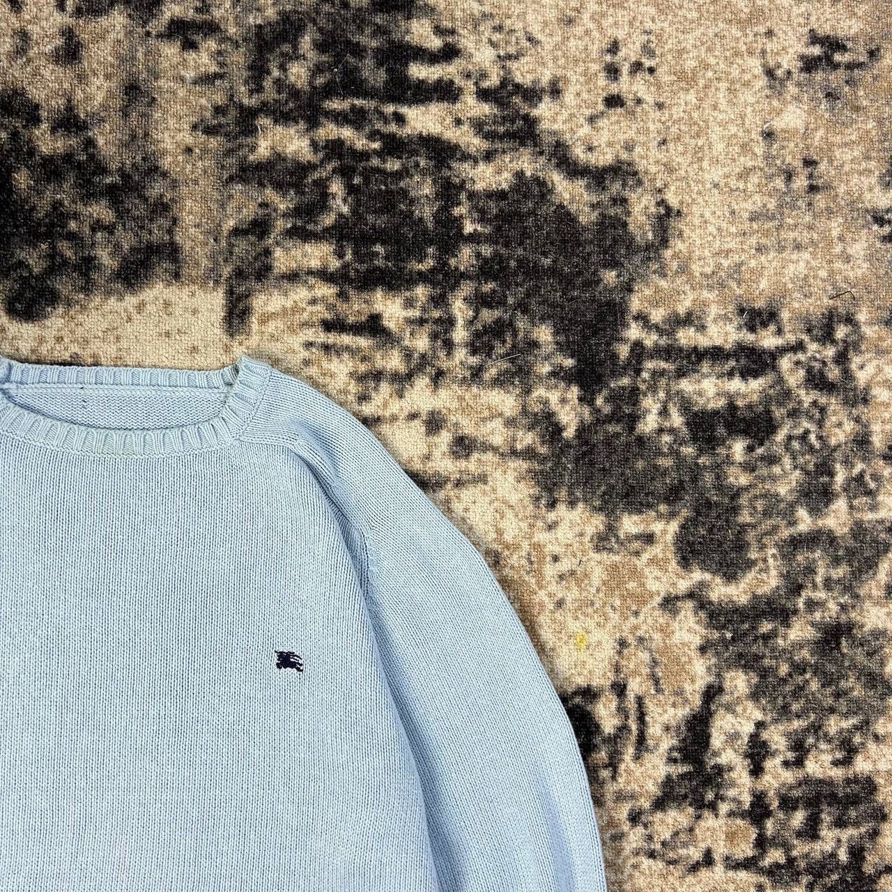 Burberry Burberry Mini Logo Vintage Y2K Knit Sweater Size US XL / EU 56 / 4 - 2 Thumbnail