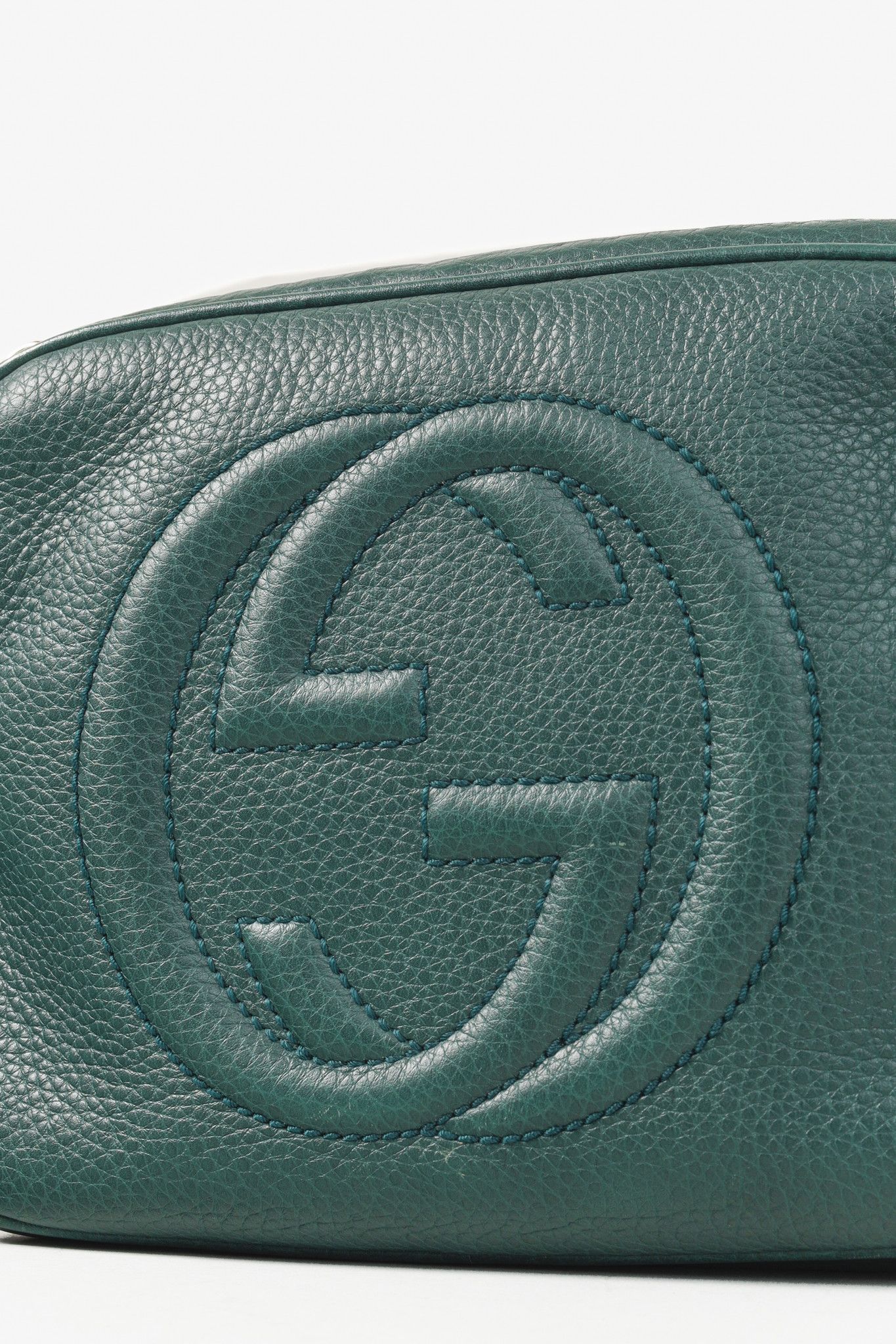Gucci Gucci Soho Disco Green Camera Style Crossbody Ba Size ONE SIZE - 9 Thumbnail