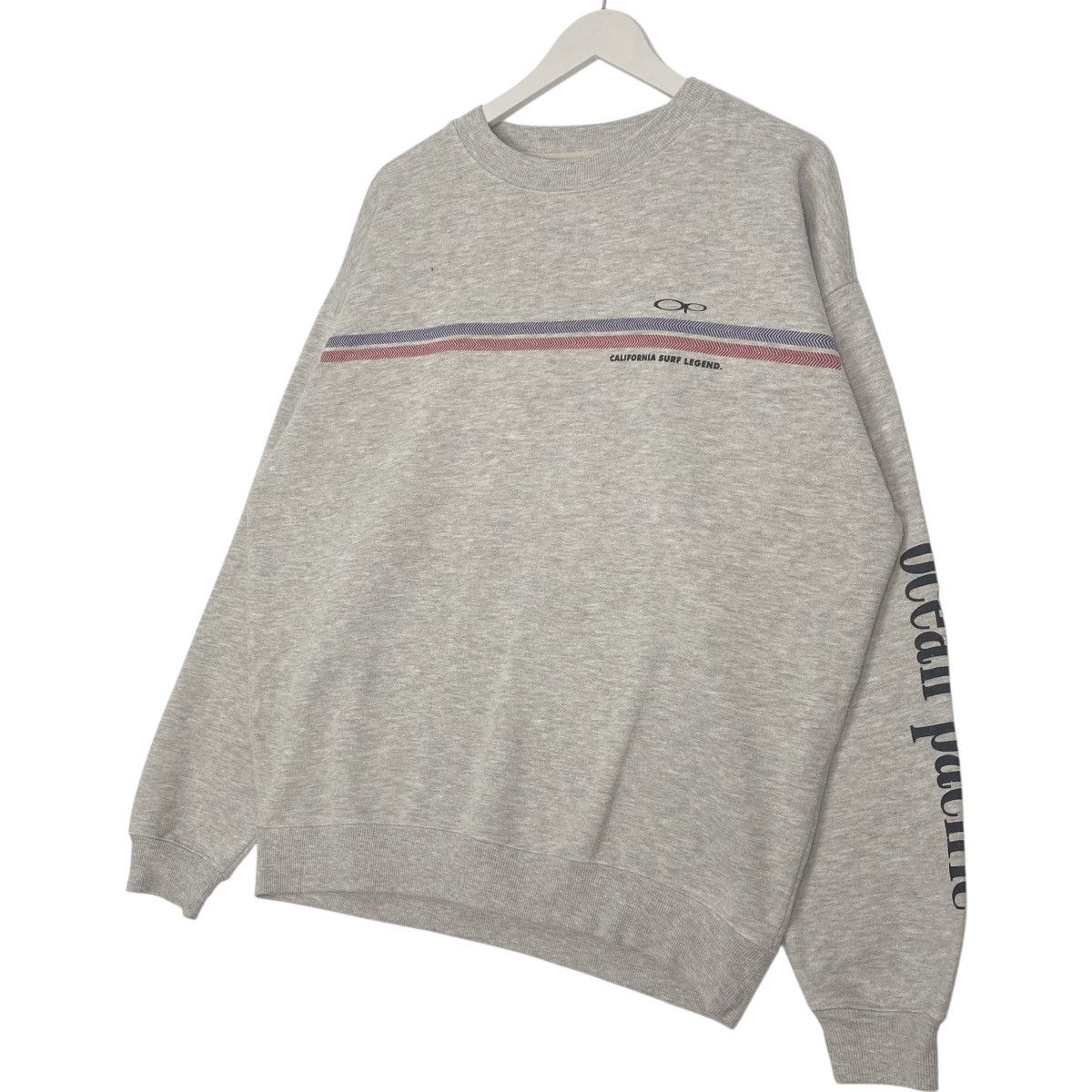 Vintage Vintage Ocean Pacific Sweatshirt Crewneck Grey Size L Size US L / EU 52-54 / 3 - 2 Thumbnail