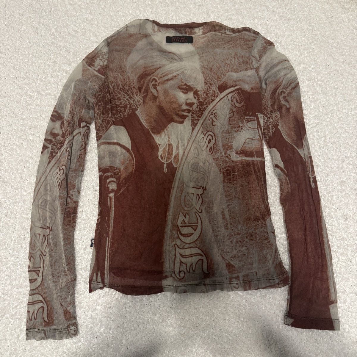Jean Paul Gaultier Jean Paul Gaultier Vintage Mesh Top Size M / US 6-8 / IT 42-44 - 3 Thumbnail