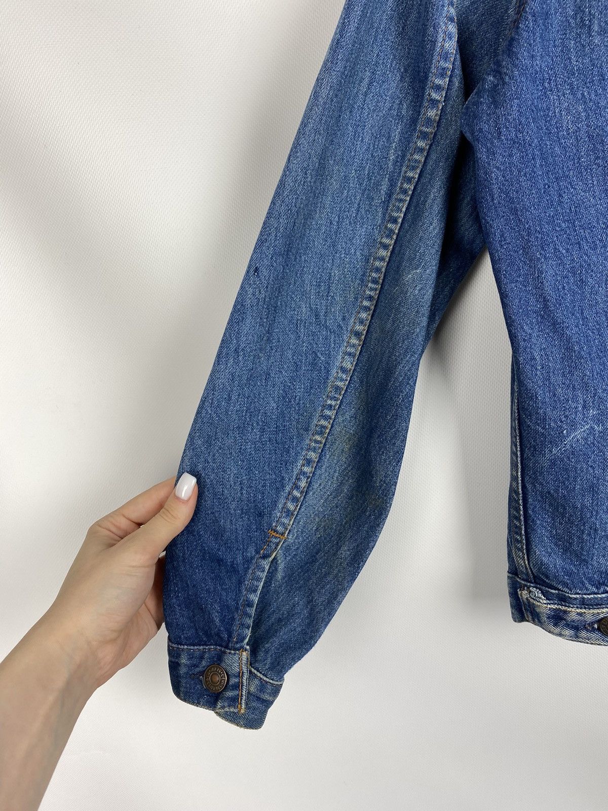 Levi's VTG 80s Levis Type 3 men’s denim trucker jacket size ~ M Size US M / EU 48-50 / 2 - 21 Thumbnail