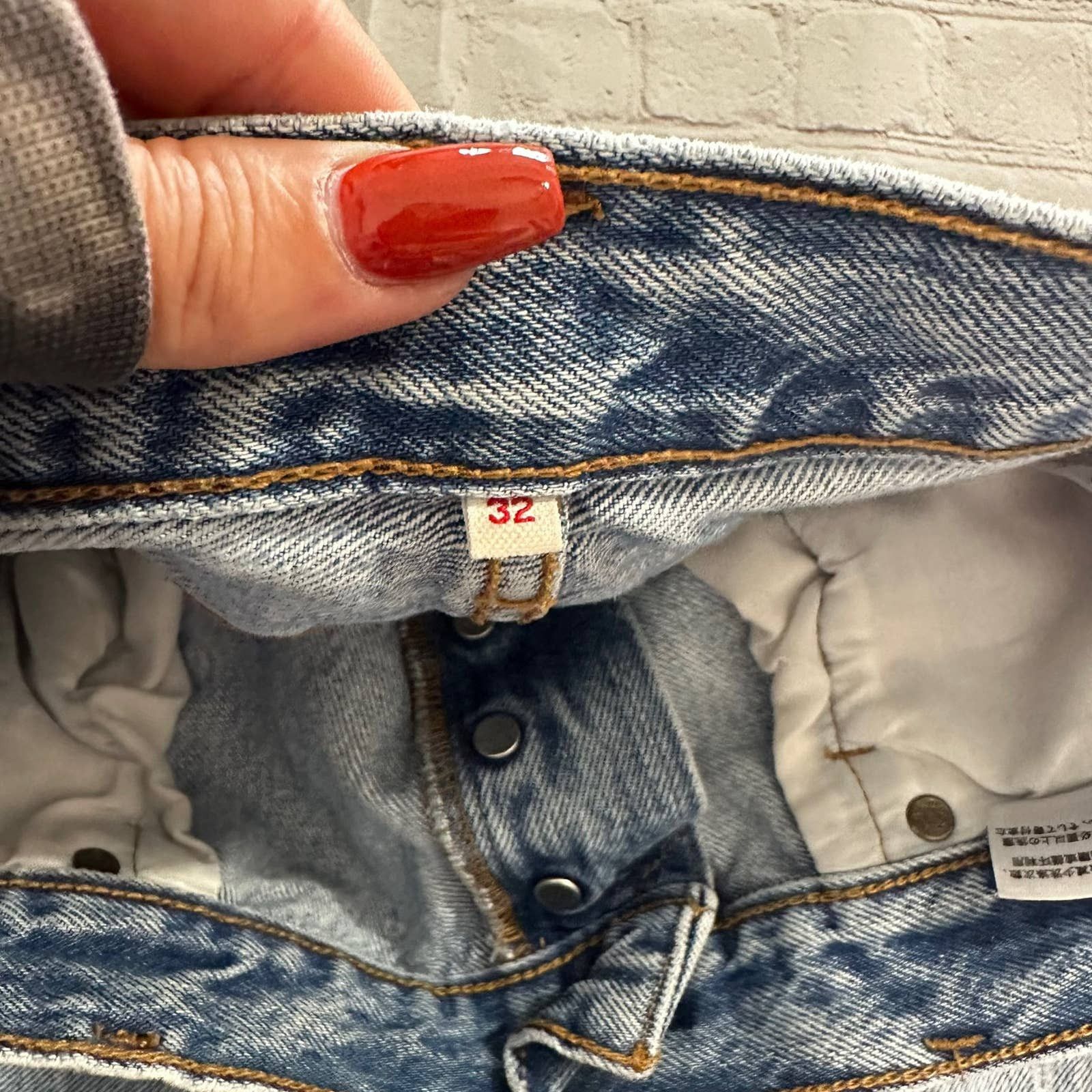 Levi's Levi’s Skirt size 32 Size 32" / US 10 / IT 46 - 4 Thumbnail