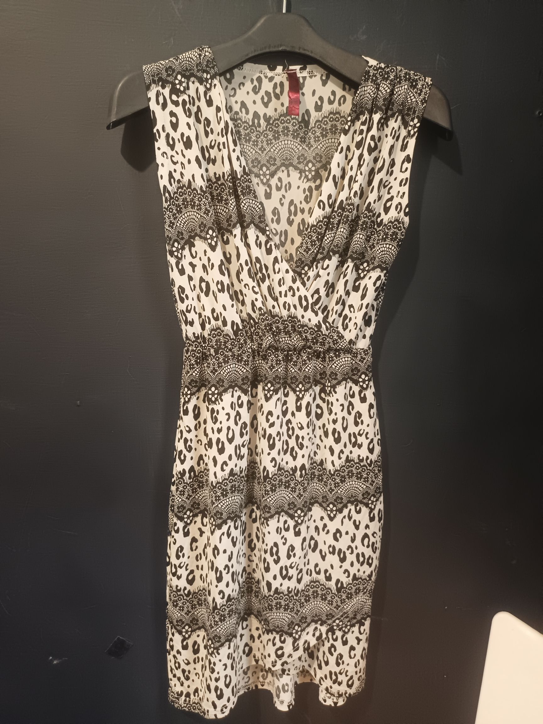 Designer × DressCamp × Japanese Brand GUMZZI Women's Sleeveless Dress Leopard Print Size M / US 6-8 / IT 42-44 - 8 Thumbnail