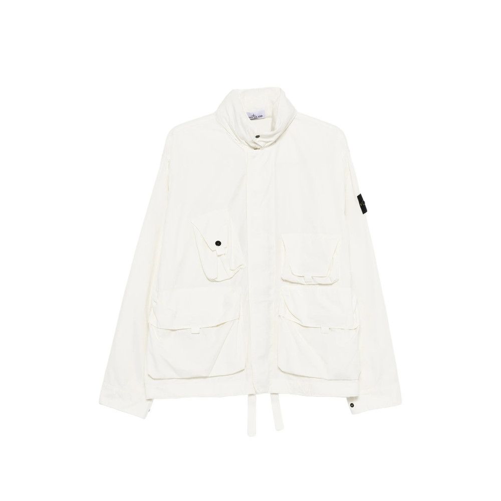 Stone Island Stone Island WHITE Jackets - Military Jackets Size US L / EU 52-54 / 3 - 1 Thumbnail