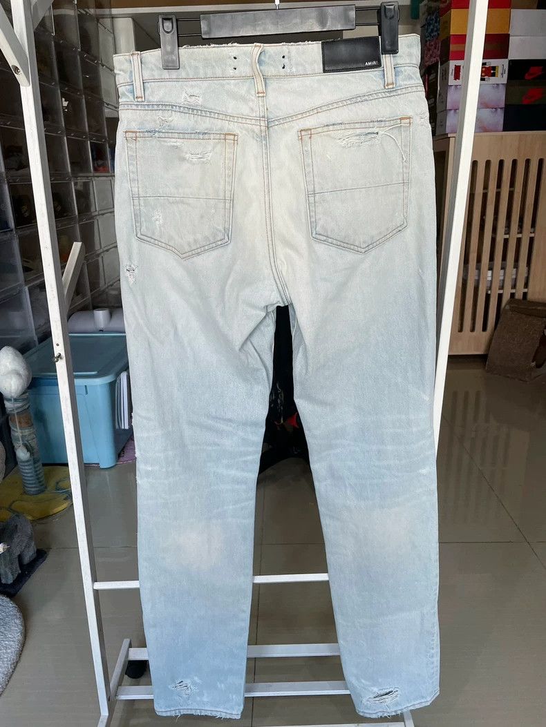 Amiri Amiri Blue destructive jeans 2501-Nextarrow Size US 30 / EU 46 - 2 Thumbnail